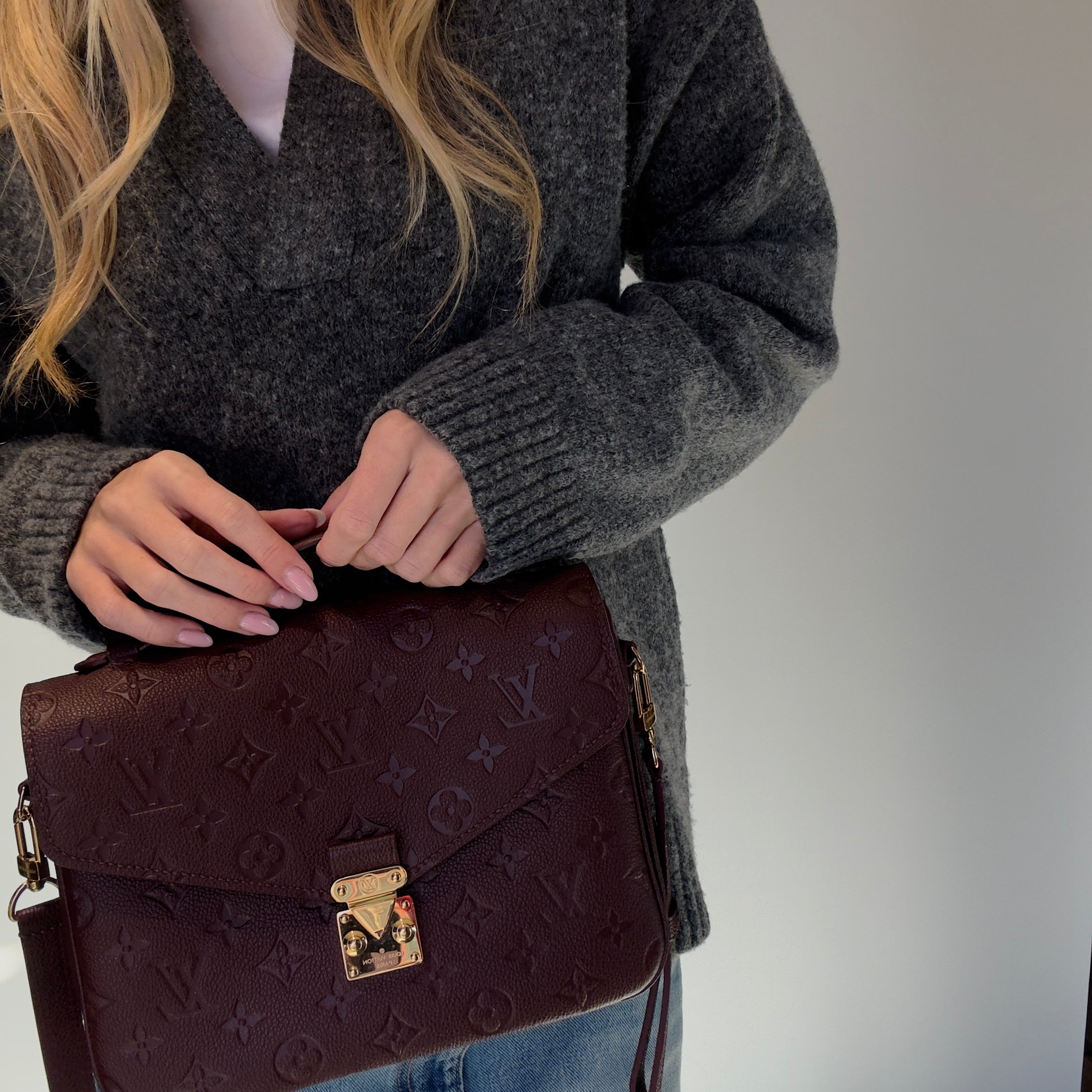 Louis Vuitton Metis Empreinte Wine Burgundy - Queen May