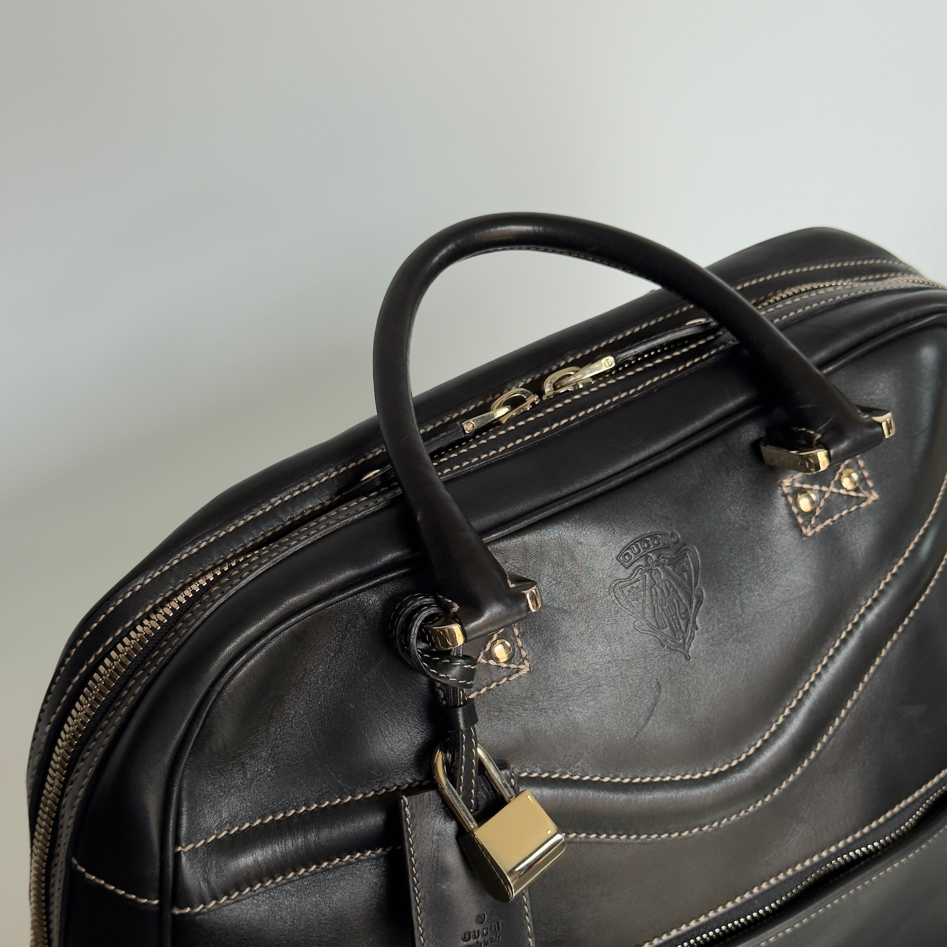 Vintage Gucci Boston Duffle Bag - Queen May