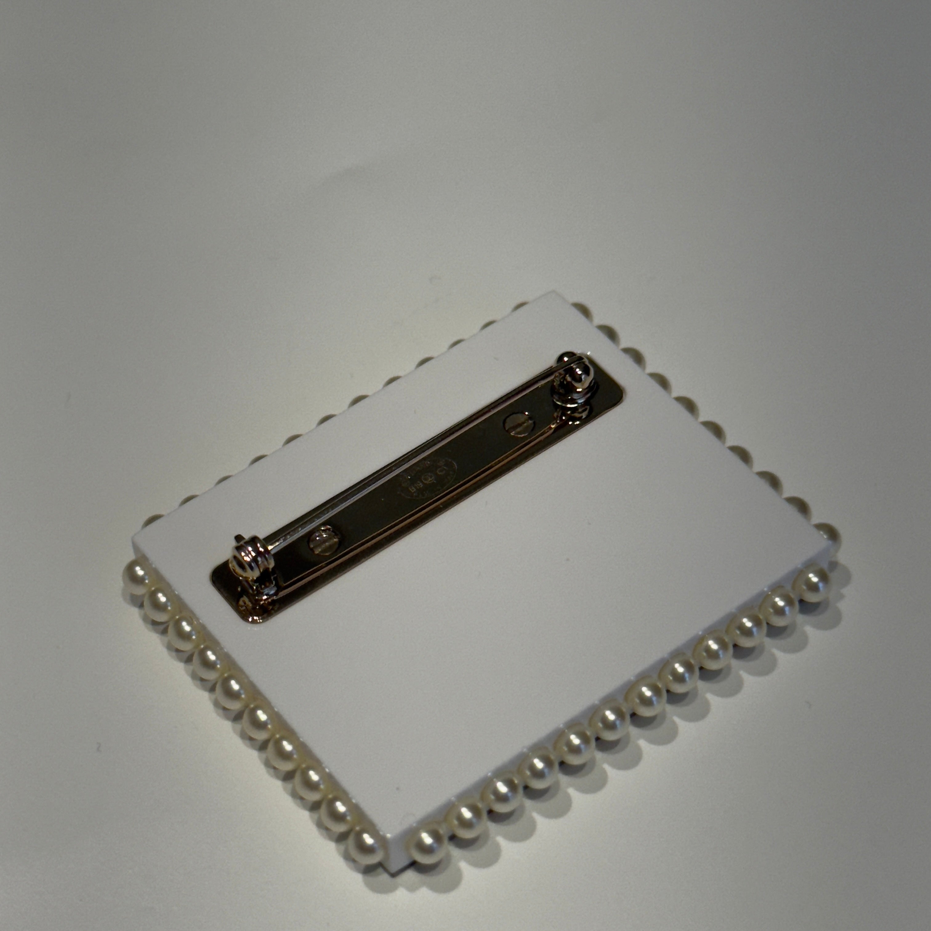 Chanel Airmail Letter Brooch - Queen May