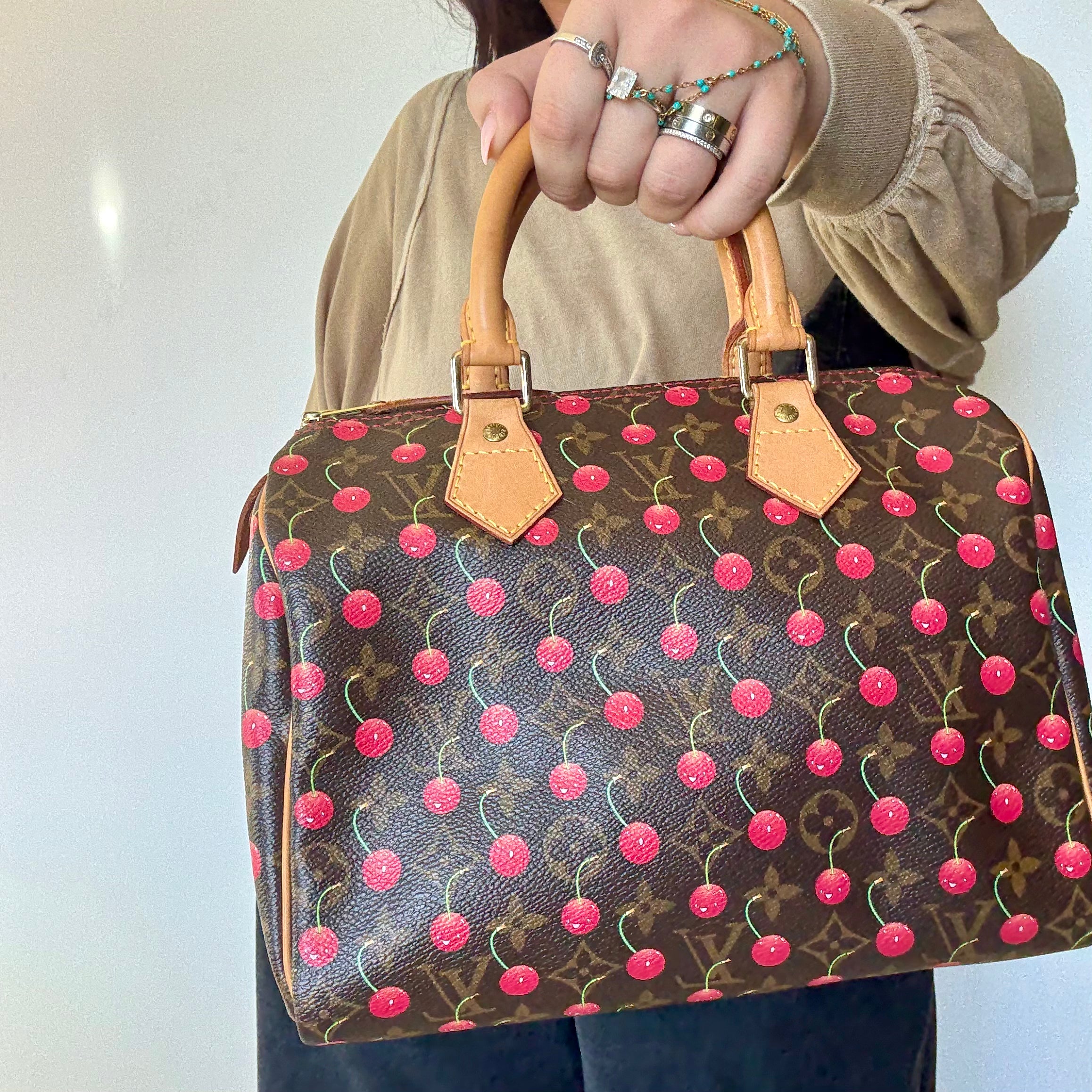 Louis Vuitton Cerise Speedy 25 - Queen May