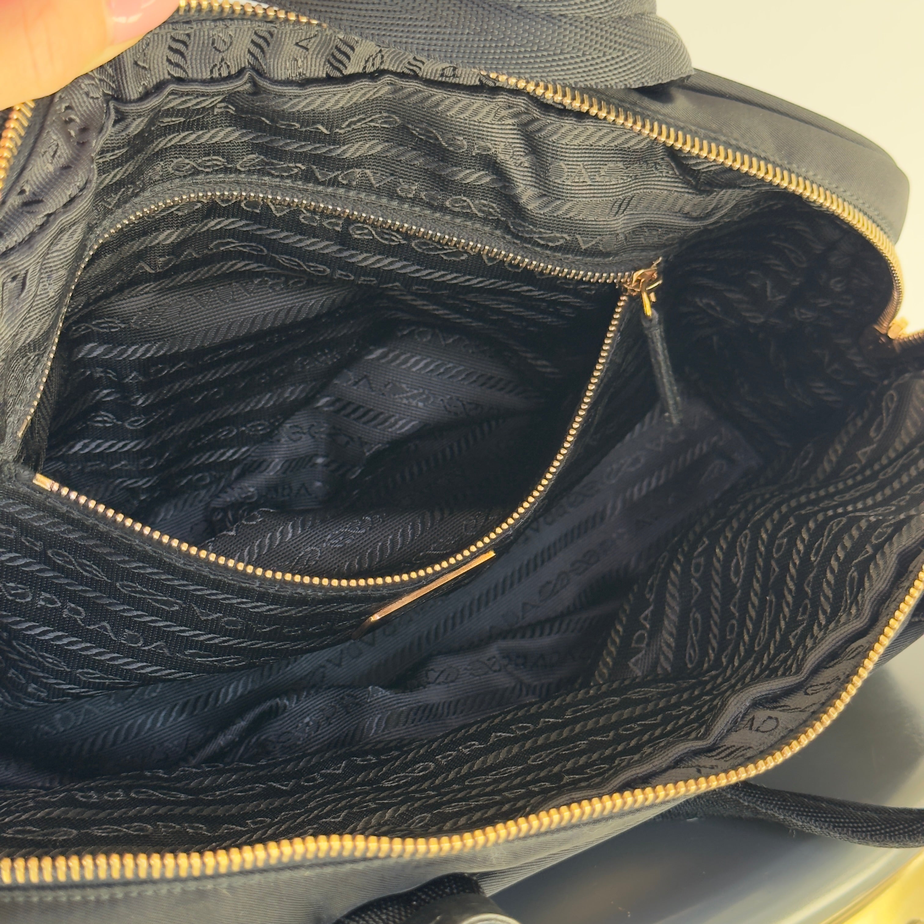 Prada Tessuto Nylon Tote Black - Queen May