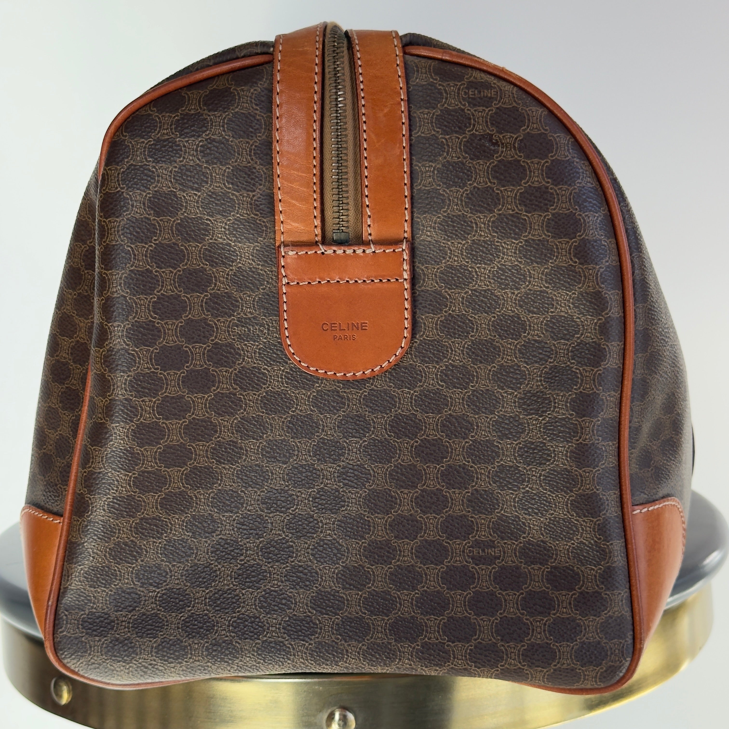 Vintage Celine Macadam Boston Duffle Bag - Queen May