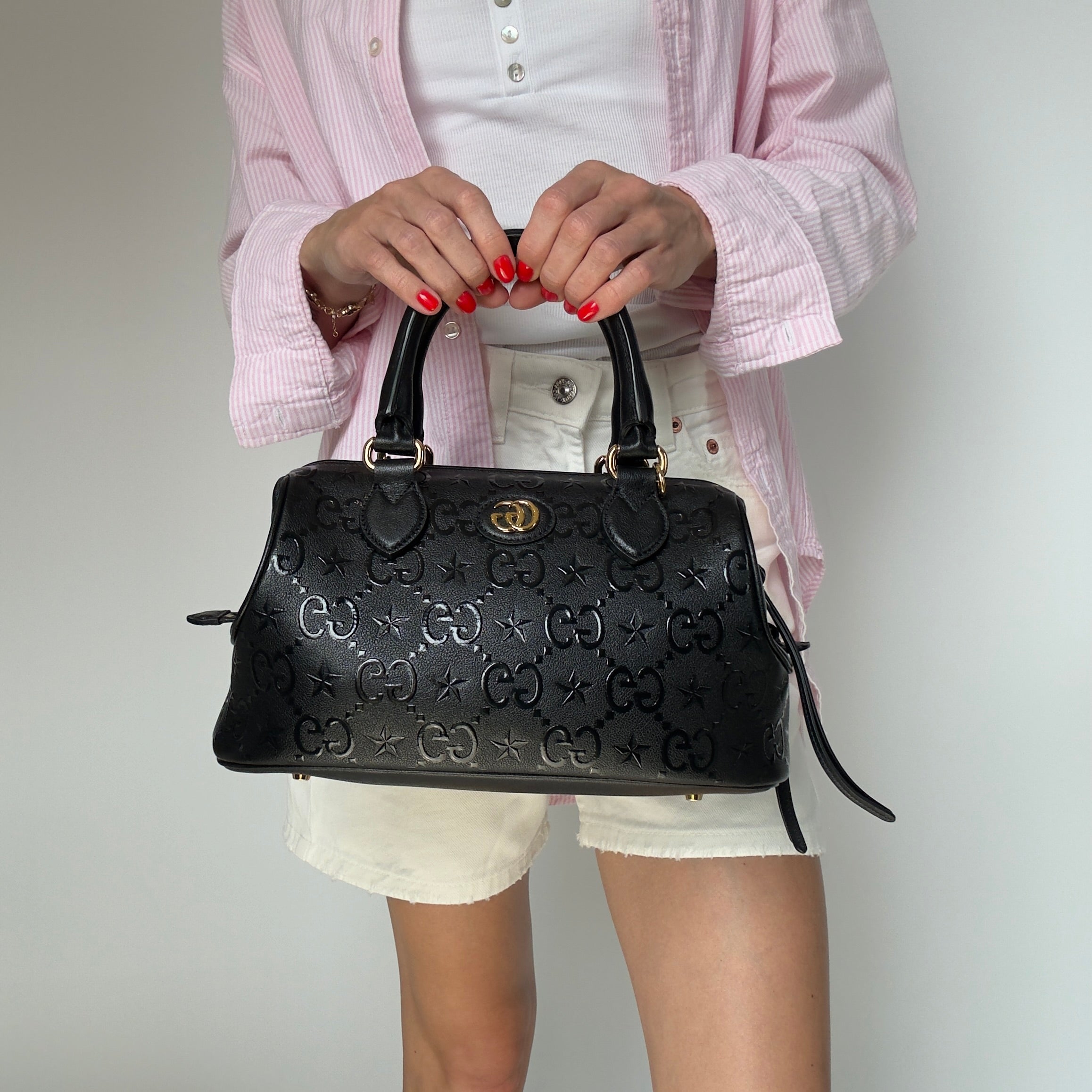 Gucci GG Star Medium Shoulder Bag - Queen May