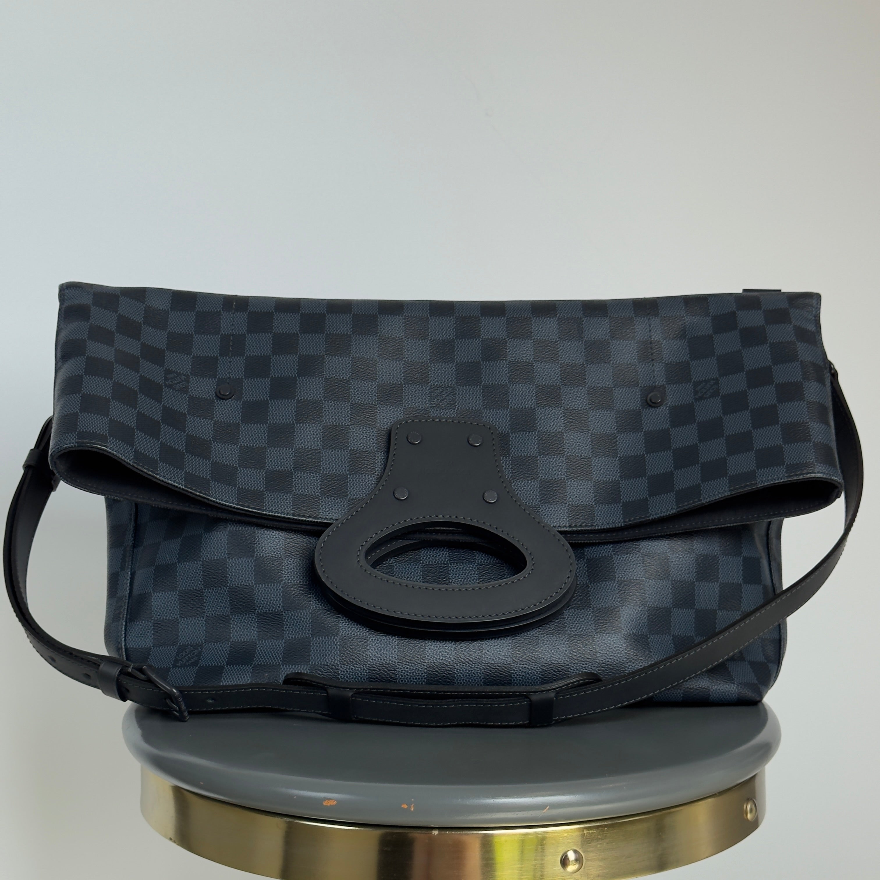 Louis Vuitton North South Cobalt Damier Tote Handle - Queen May