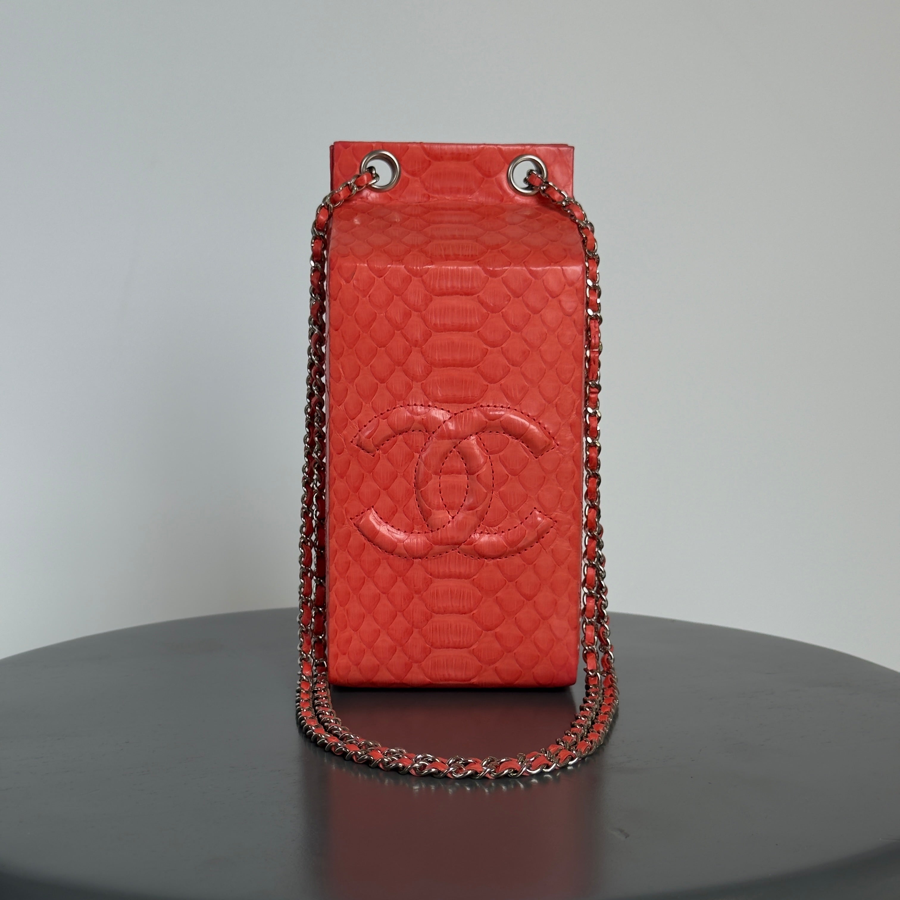 Chanel Python Milk Carton Bag Fall 2014 - Queen May