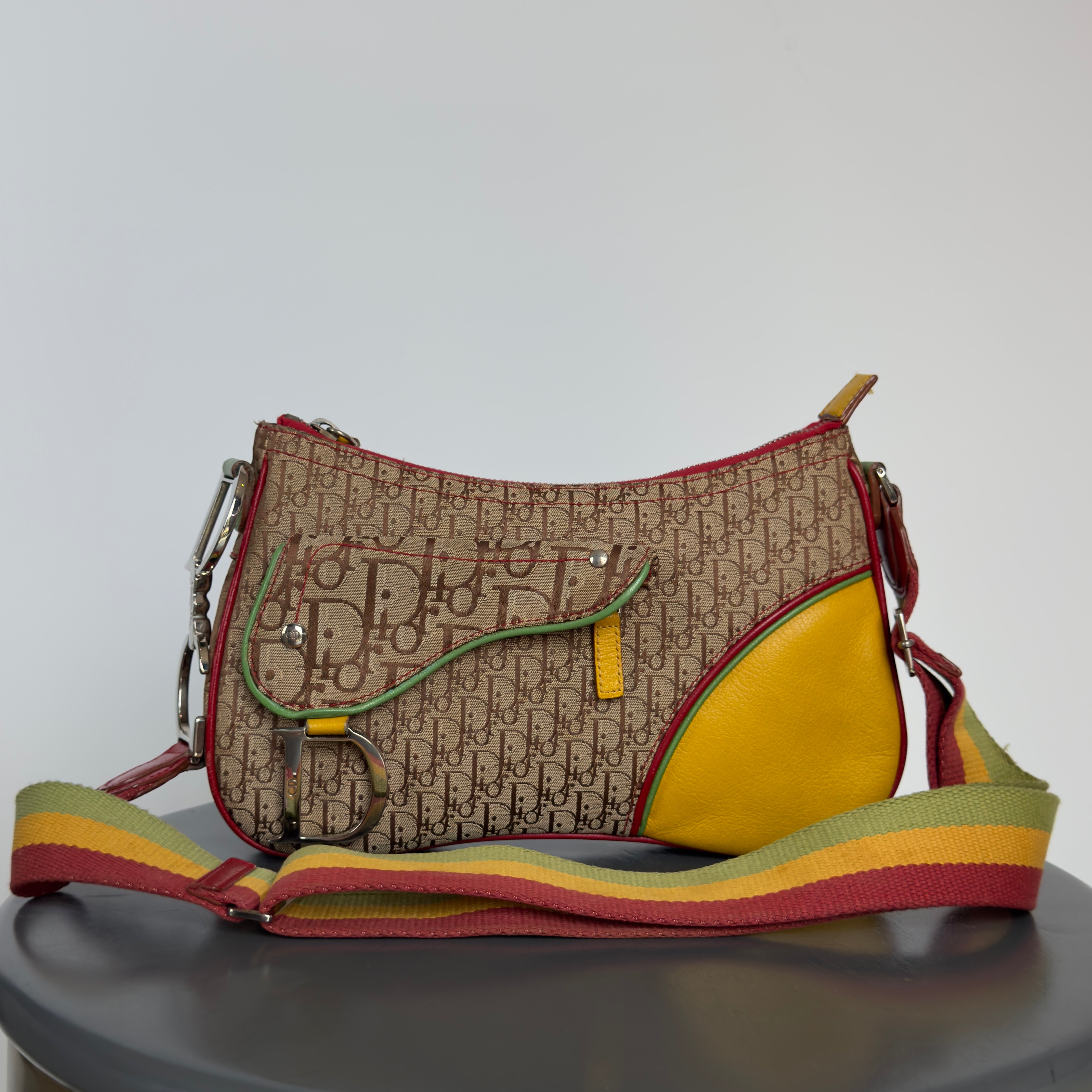 Dior Diorissimo Rasta Trotter Shoulder Bag - Queen May