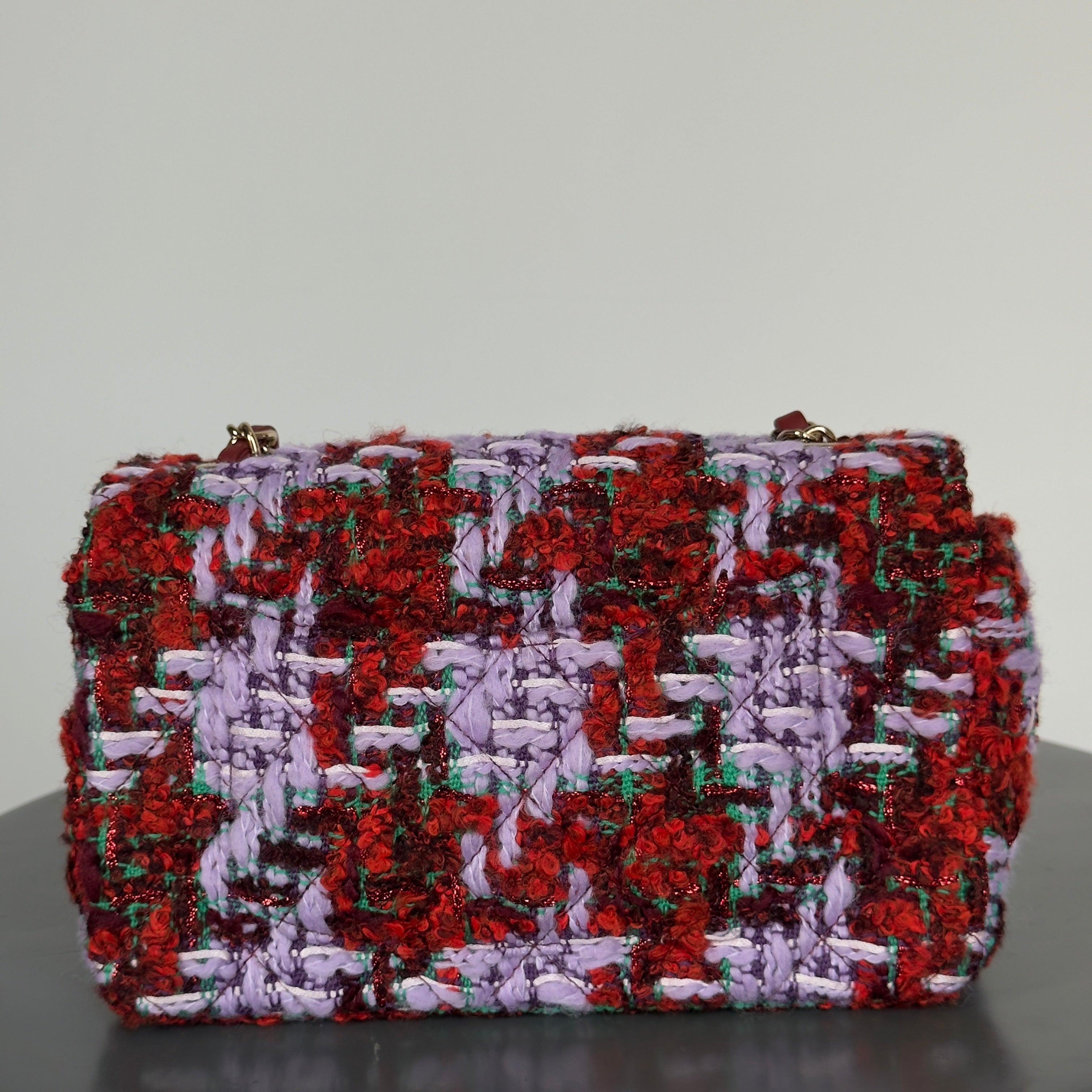 Chanel Classic Rectangular Mini Tweed Single Flap - Queen May