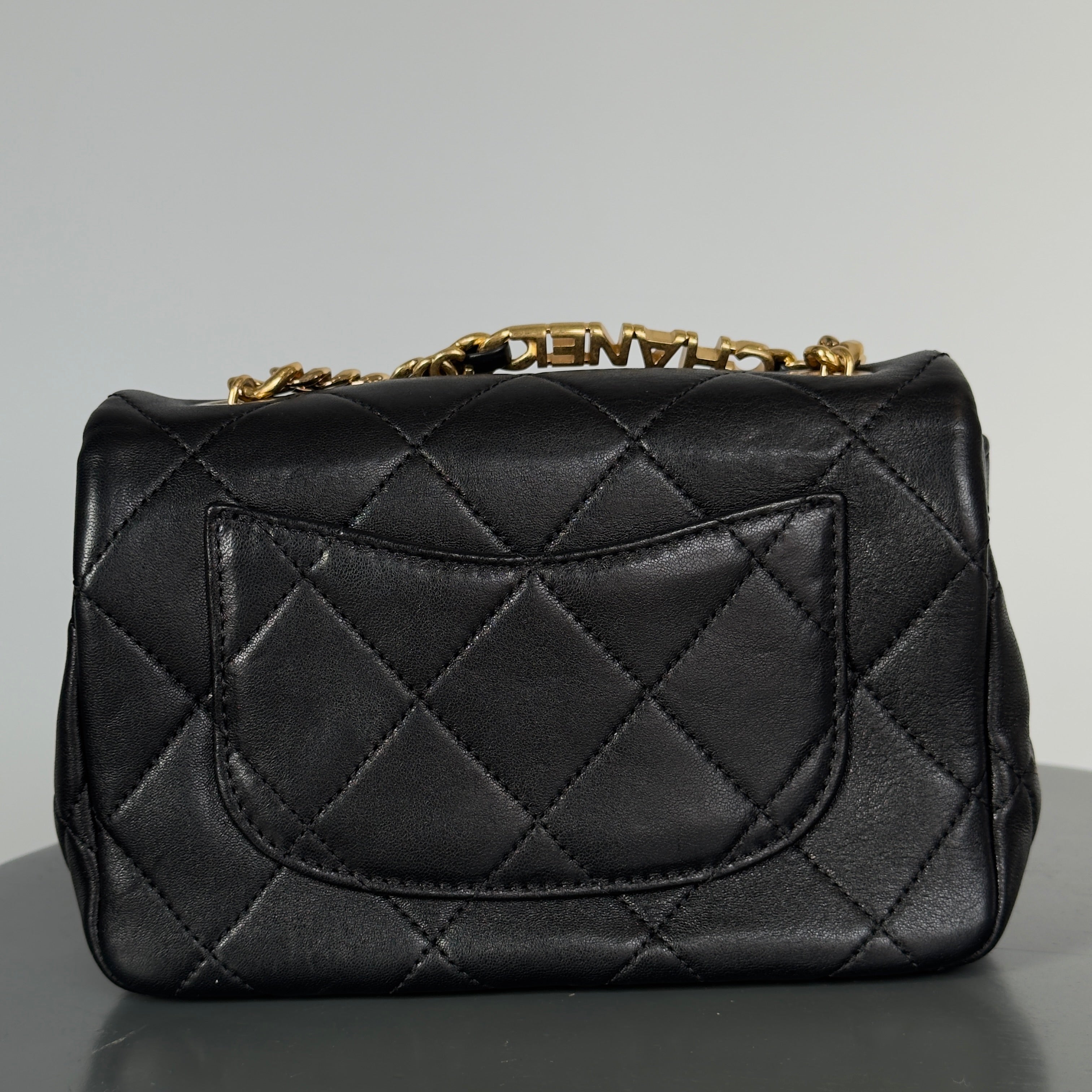 Chanel Mini Logo Top Handle 2023 - Queen May