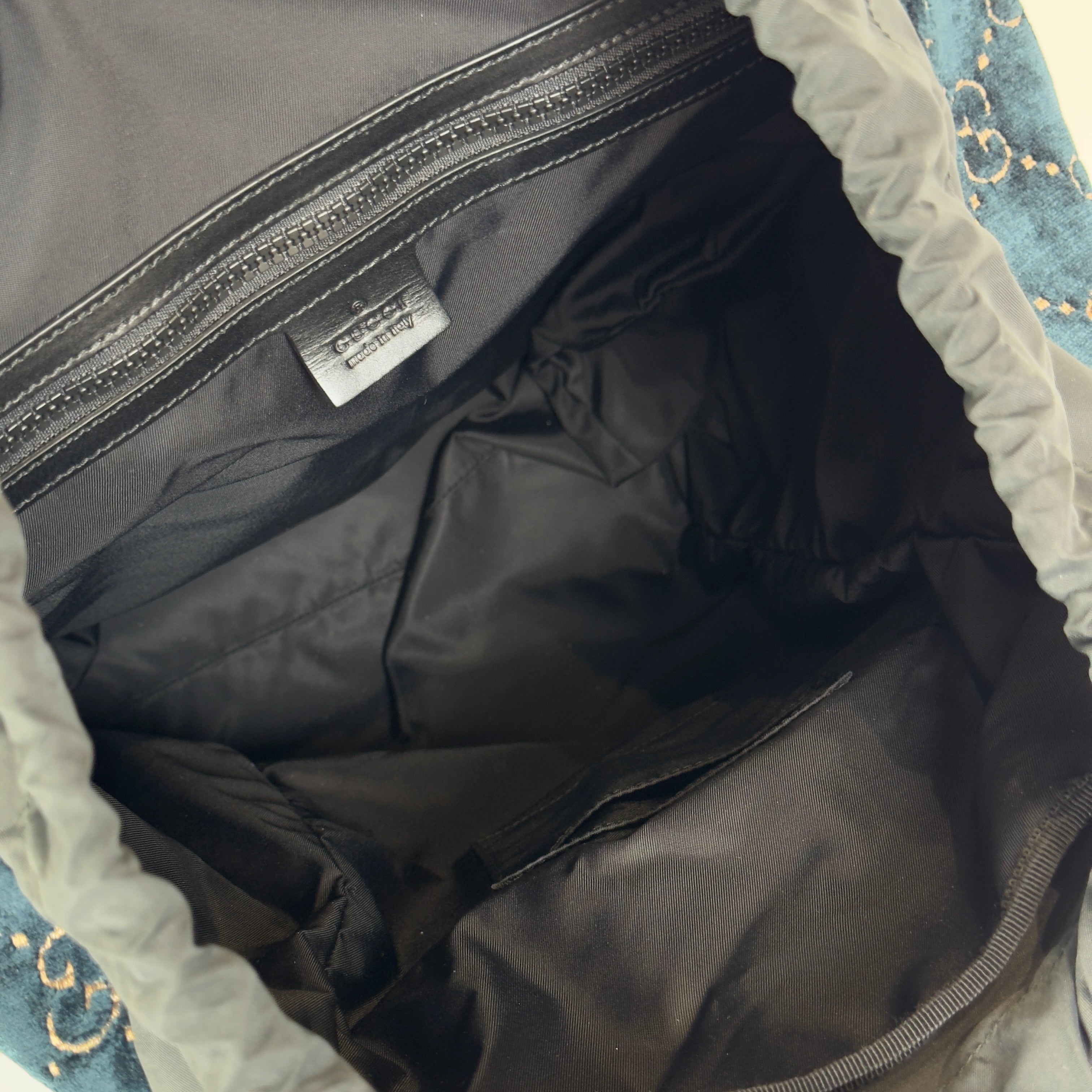 Gucci Ophidia Velvet Backpack