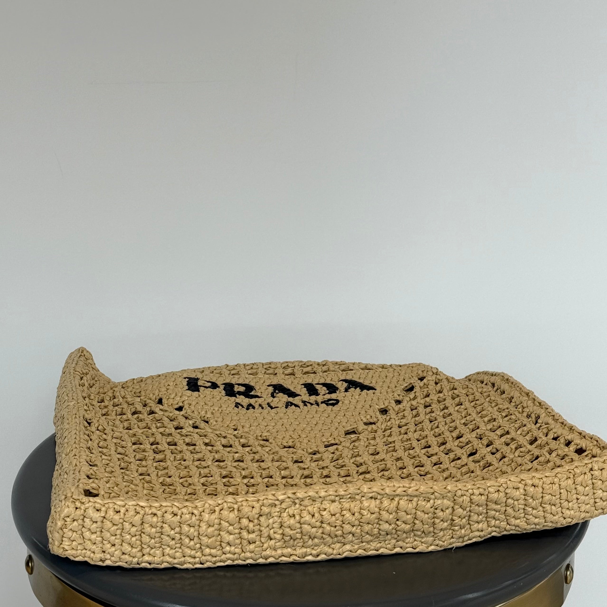 Prada Raffia Grass Tote - Queen May