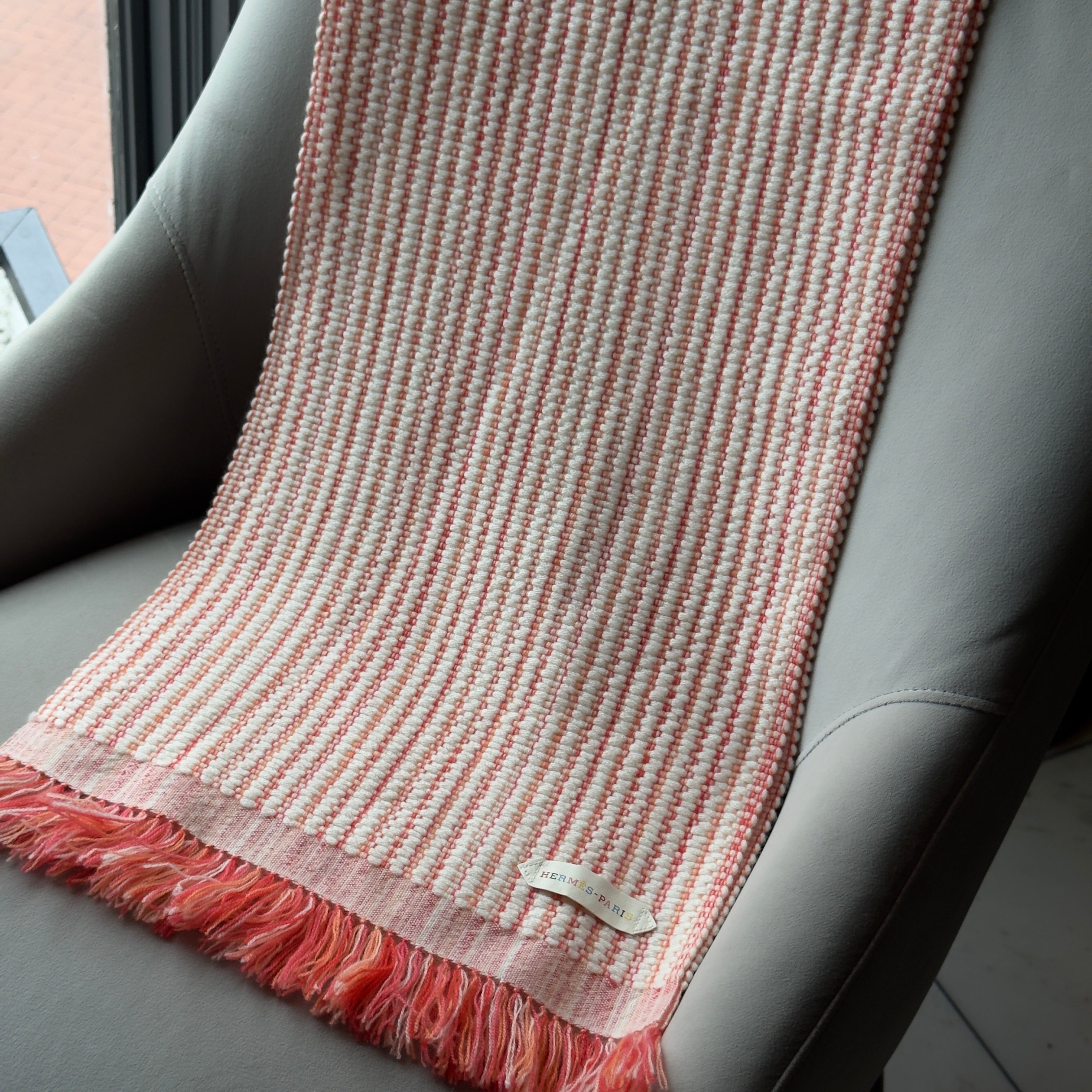 Hermes Boutis Muffler Cashmere Scarf - Queen May