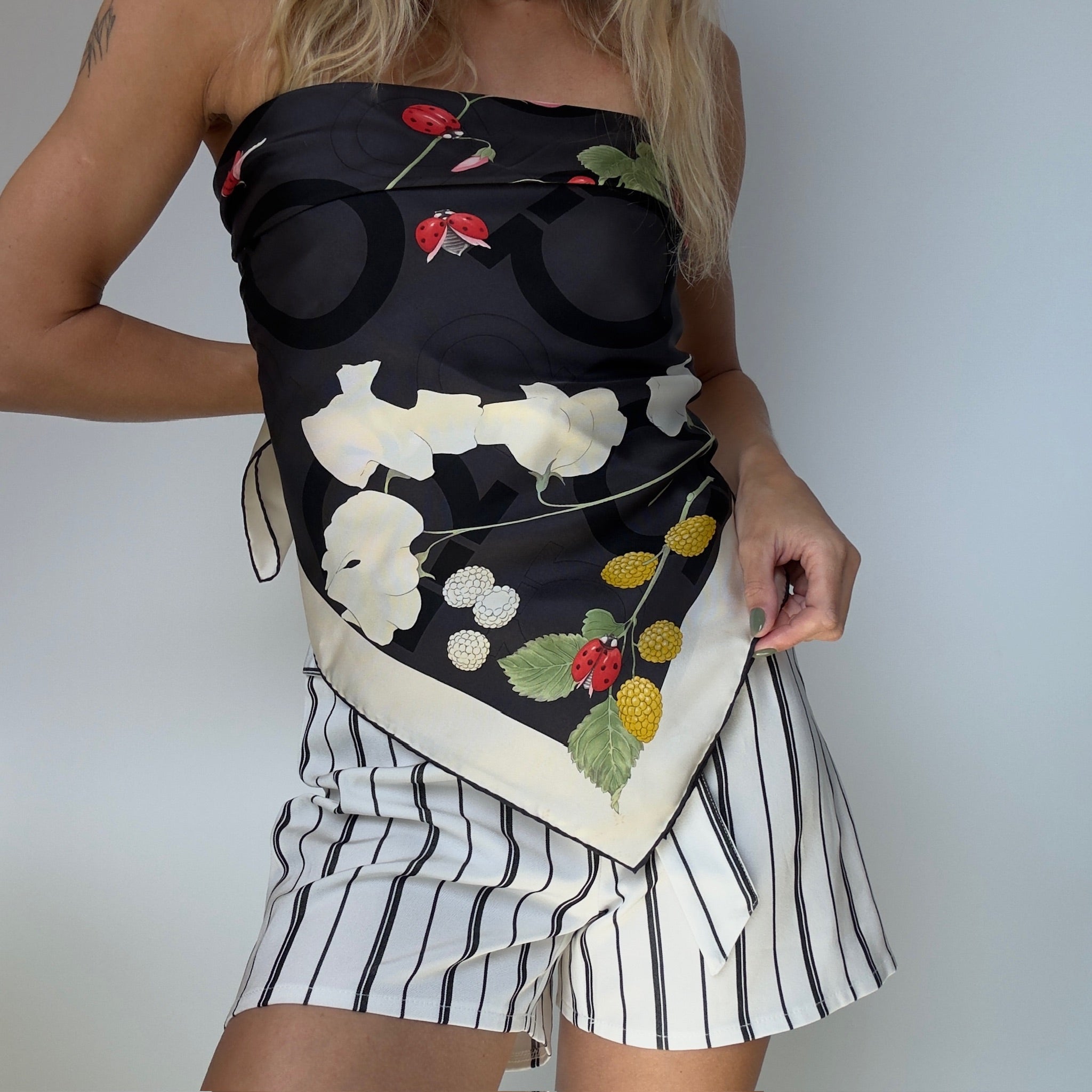 Salvatore Ferragamo Silk Scarf - Queen May