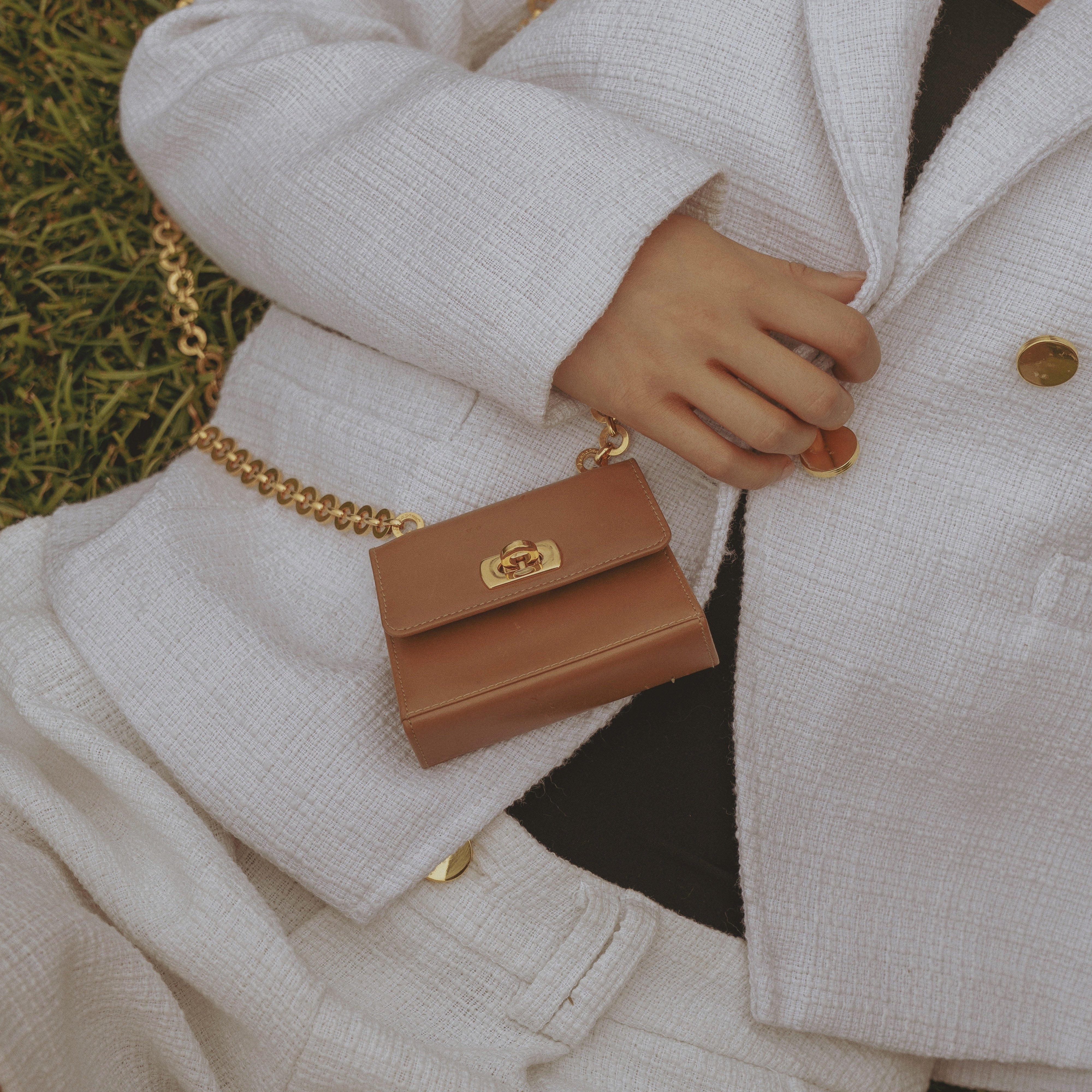 Salvatore Ferragamo Chain Micro Bag - Queen May