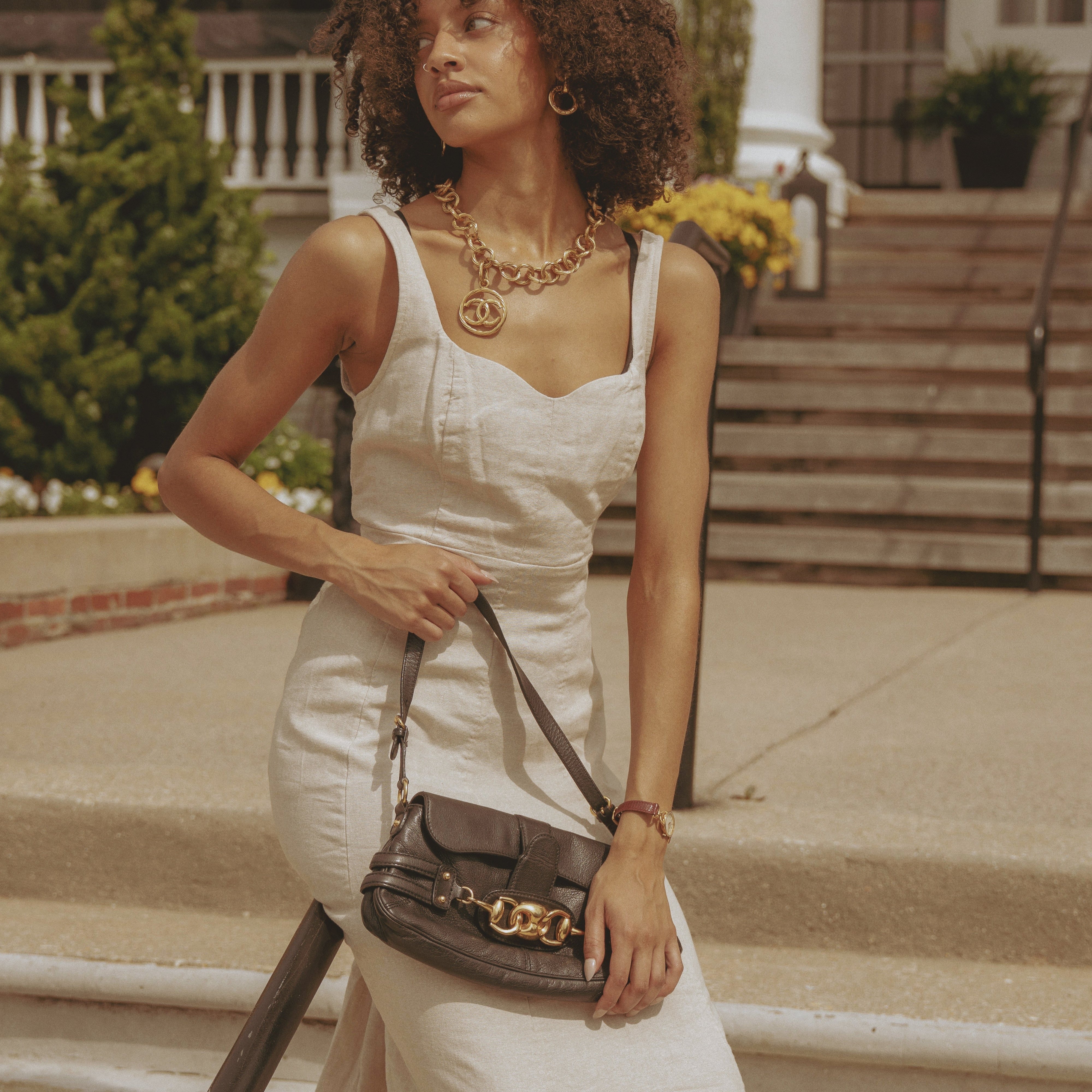 Gucci Leather Horsebit Chain Flap Shoulder Bag Tom Ford Era - Queen May