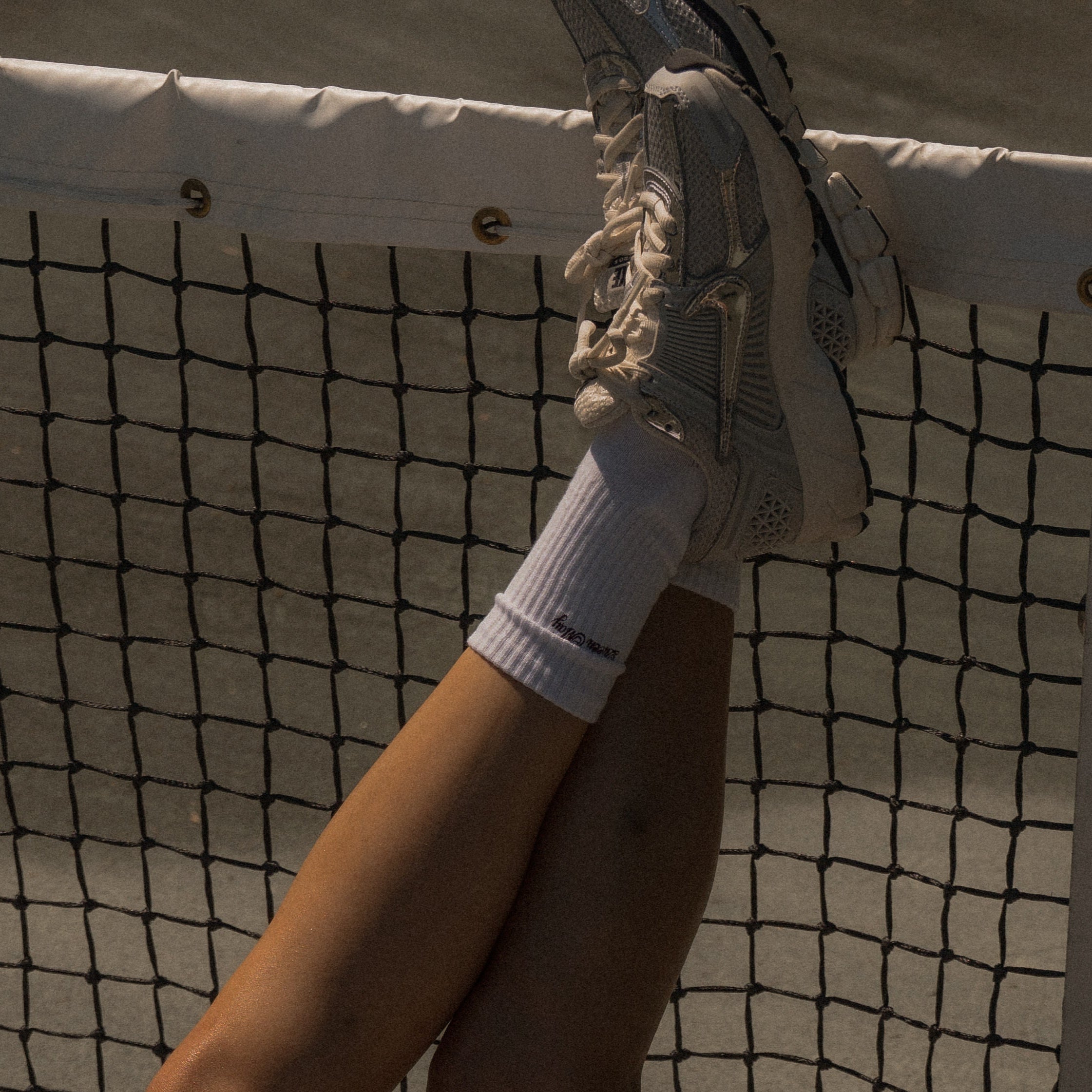 Queen May Embroidered Socks - Queen May