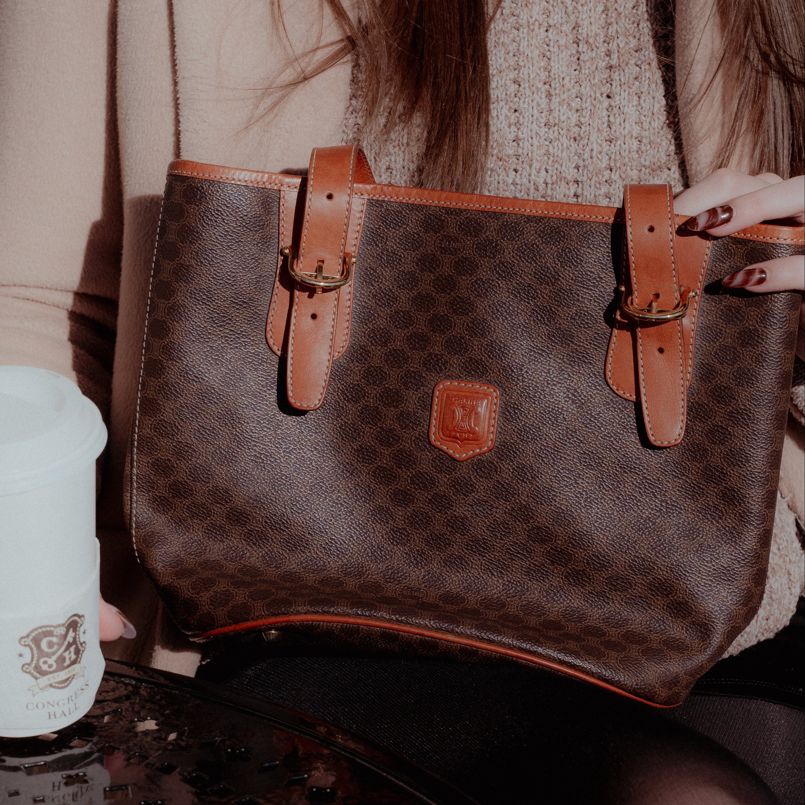 Celine Macadam Tote - Queen May