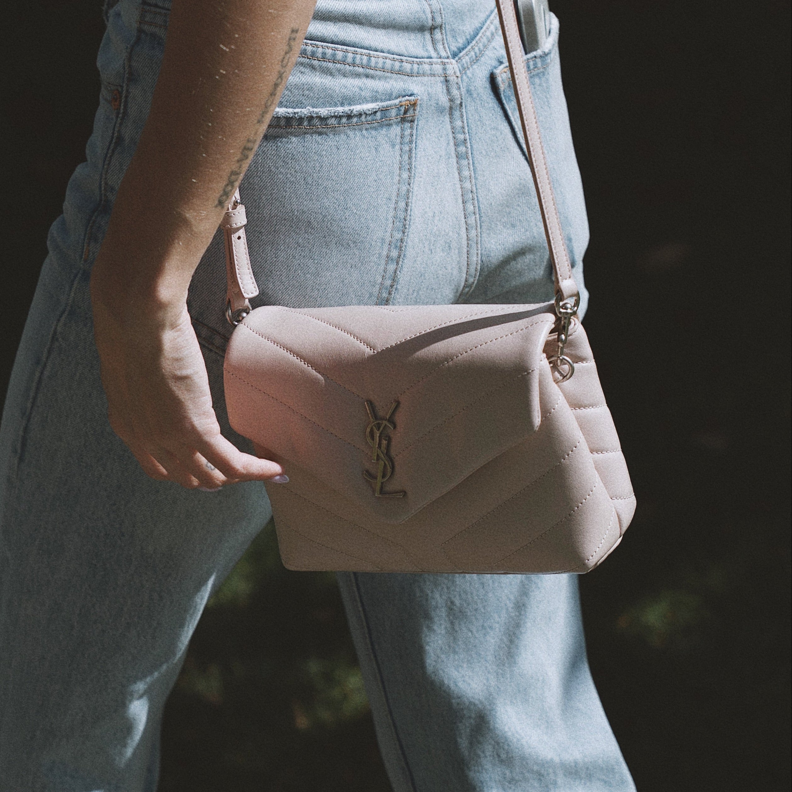 Saint Laurent Quilted LouLou Toy - Queen May