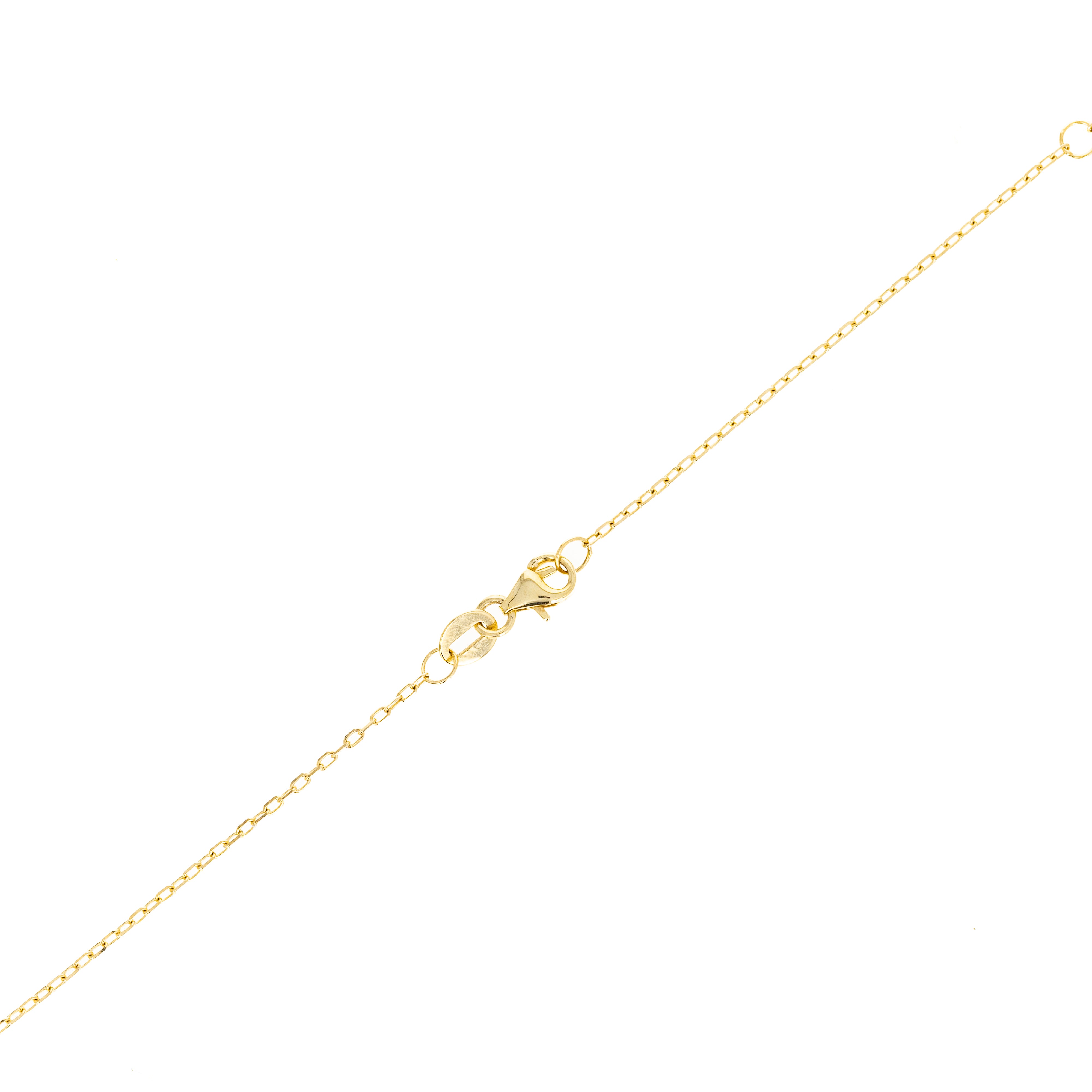 Lab Grown Diamond Pear Seashell Pendant Necklace - Queen May