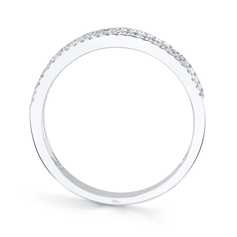 14K Gold 0.55 Carat Baguette Diamond Wedding Band - Queen May