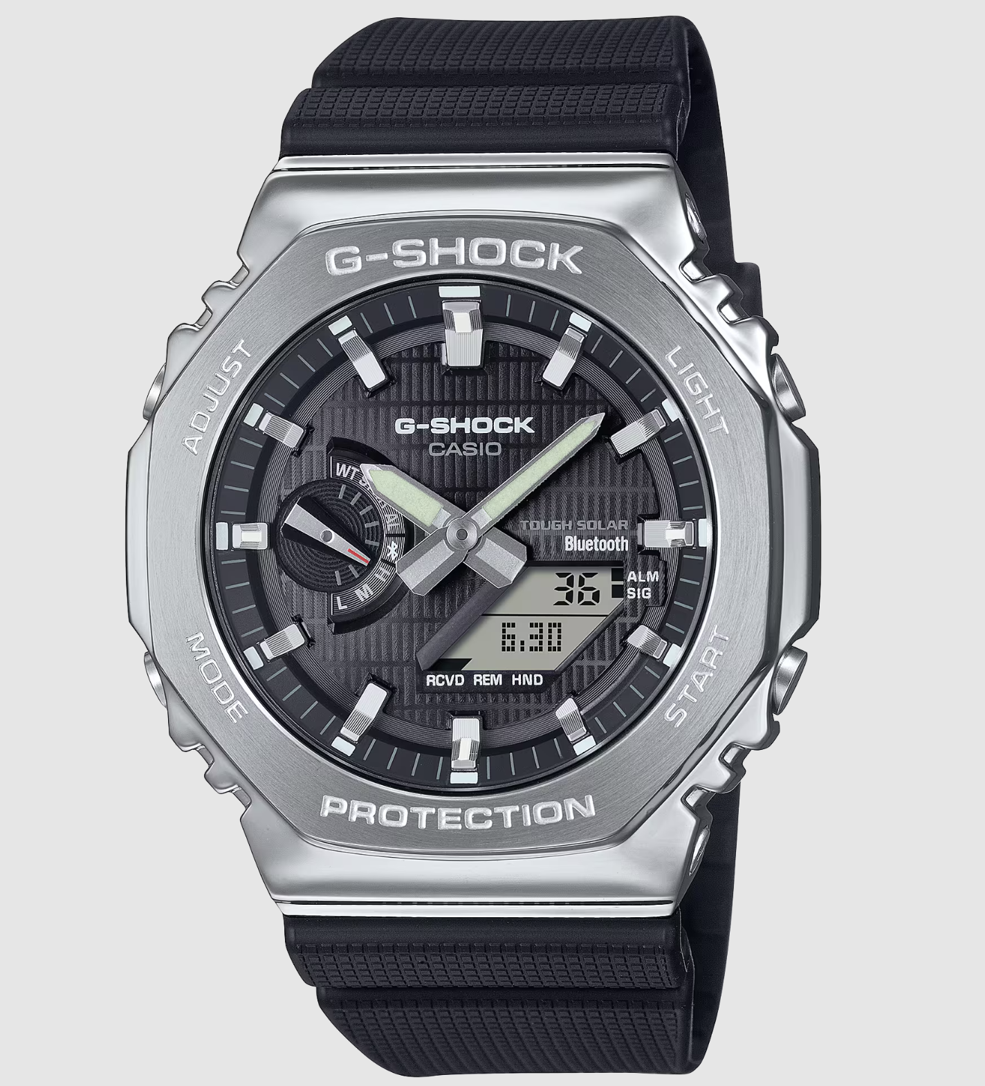 Casio G Shock GBM2100-1A Stainless Steel Solar Bluetooth Watch - Queen May