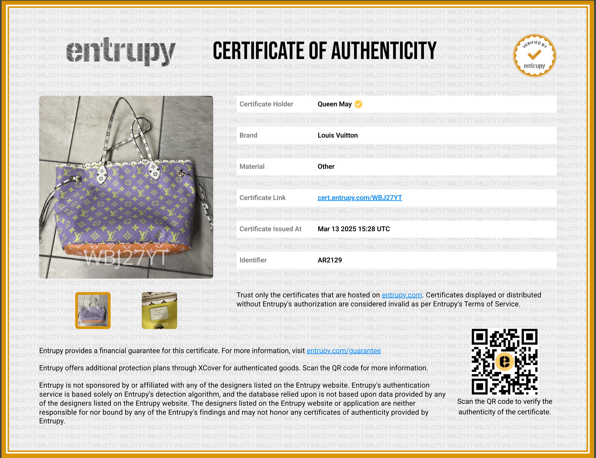 Louis Vuitton Neverfull NM Tote Limited Edition Colored Giant MM - Queen May
