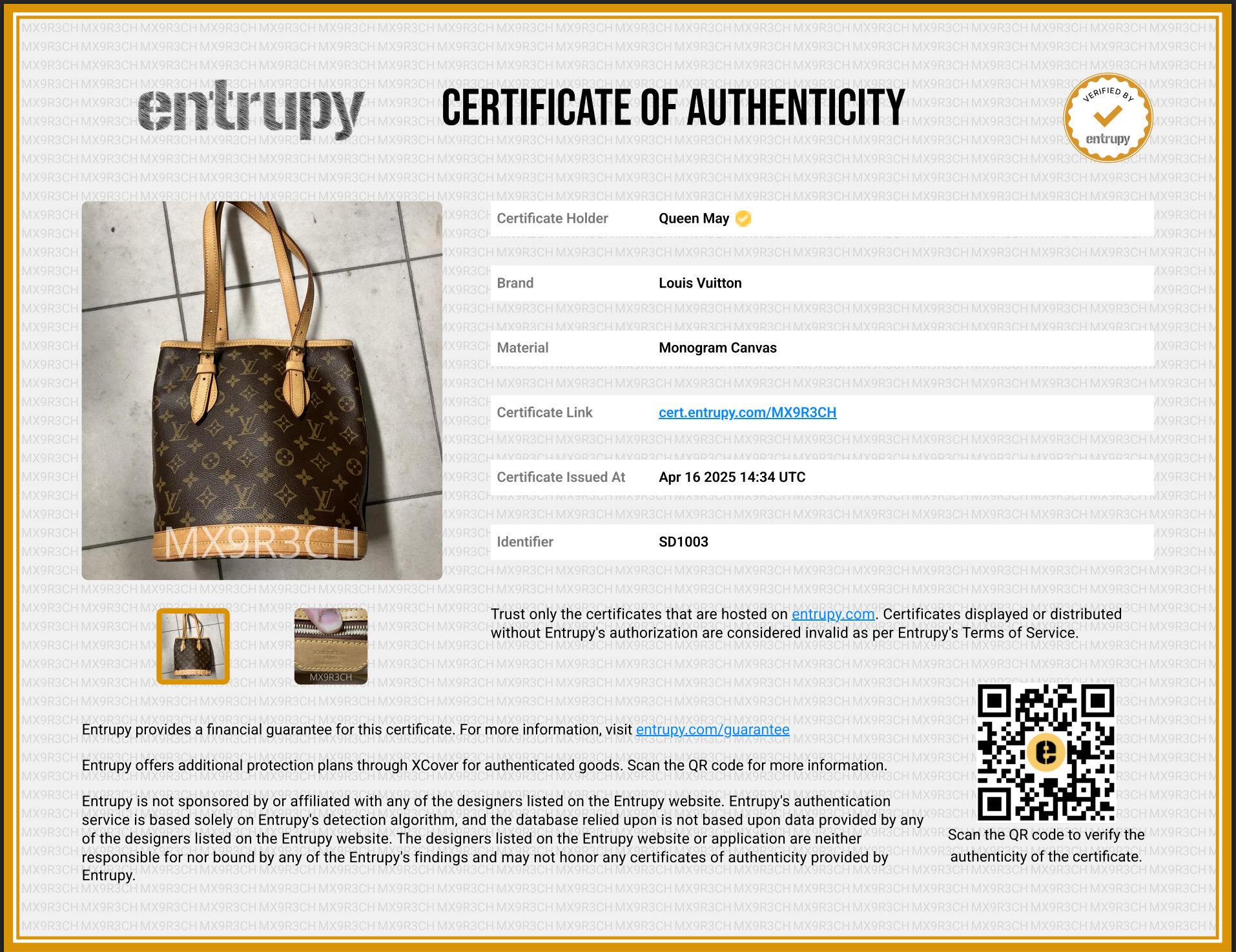 Louis Vuitton Monogram Marais Petite Bucket Bag PM With Pouch - Queen May