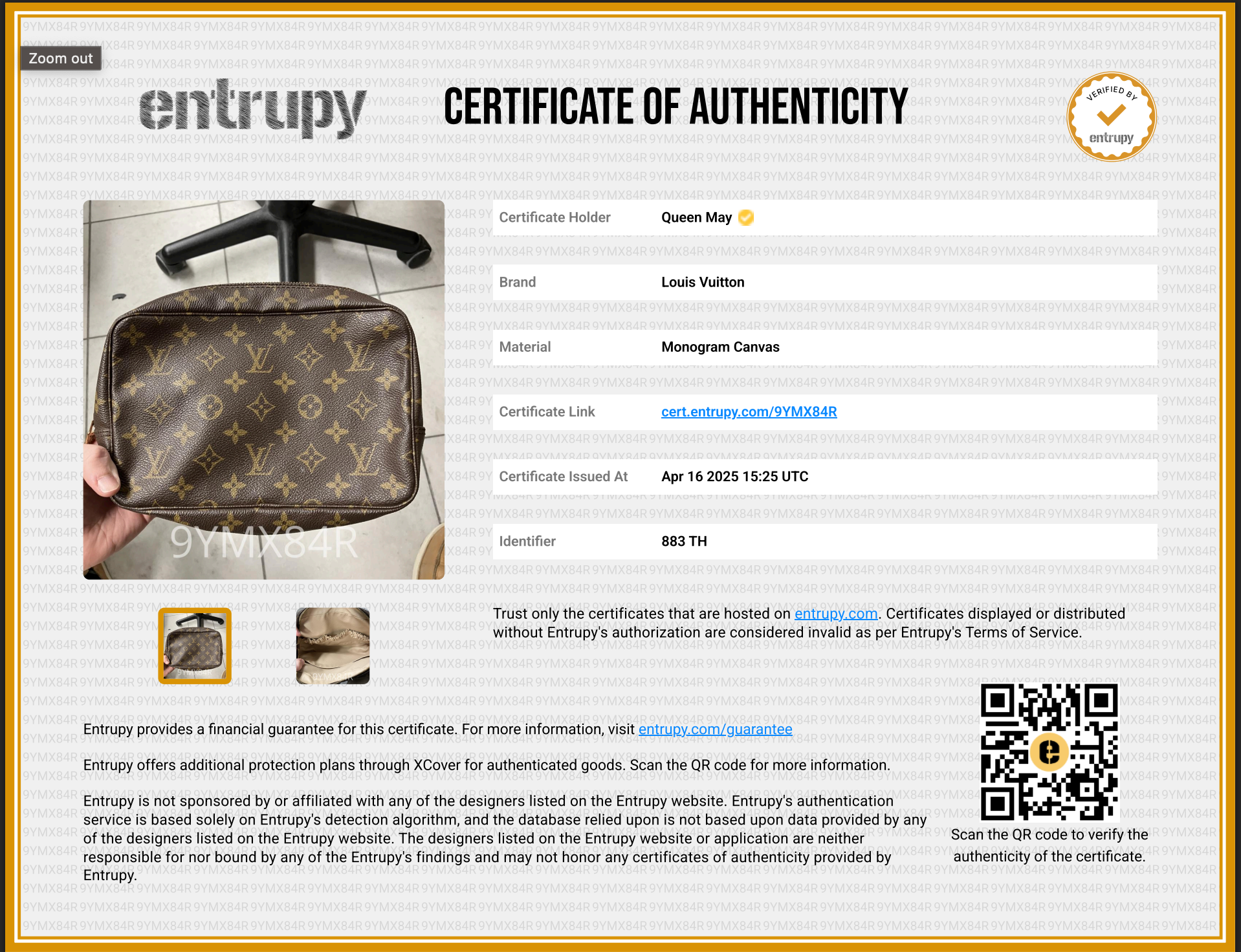 Louis Vuitton Trousse Monogram Toiletry 23 - Queen May
