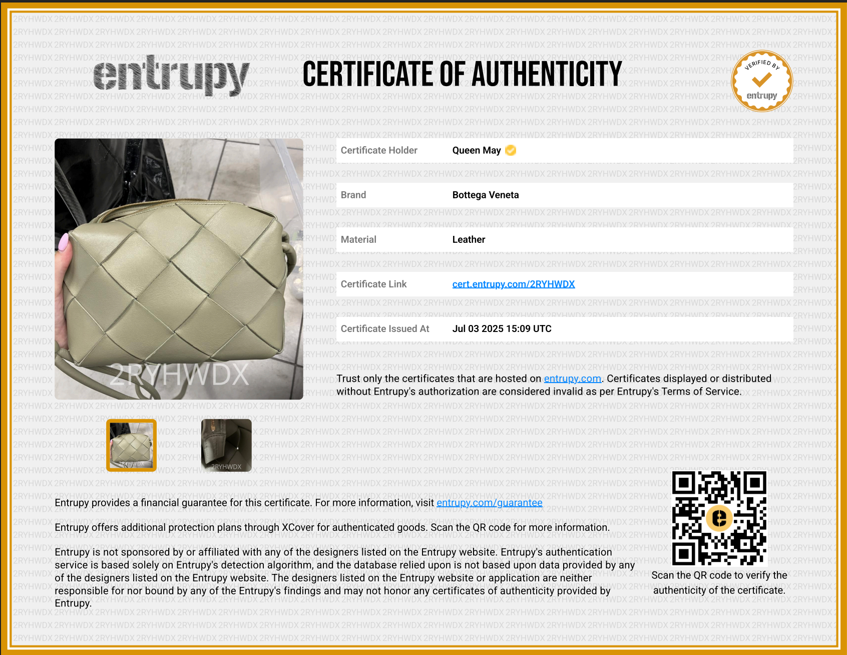 Bottega Veneta Lambskin Maxi Intreccio Small Cassette Camera Bag - Queen May