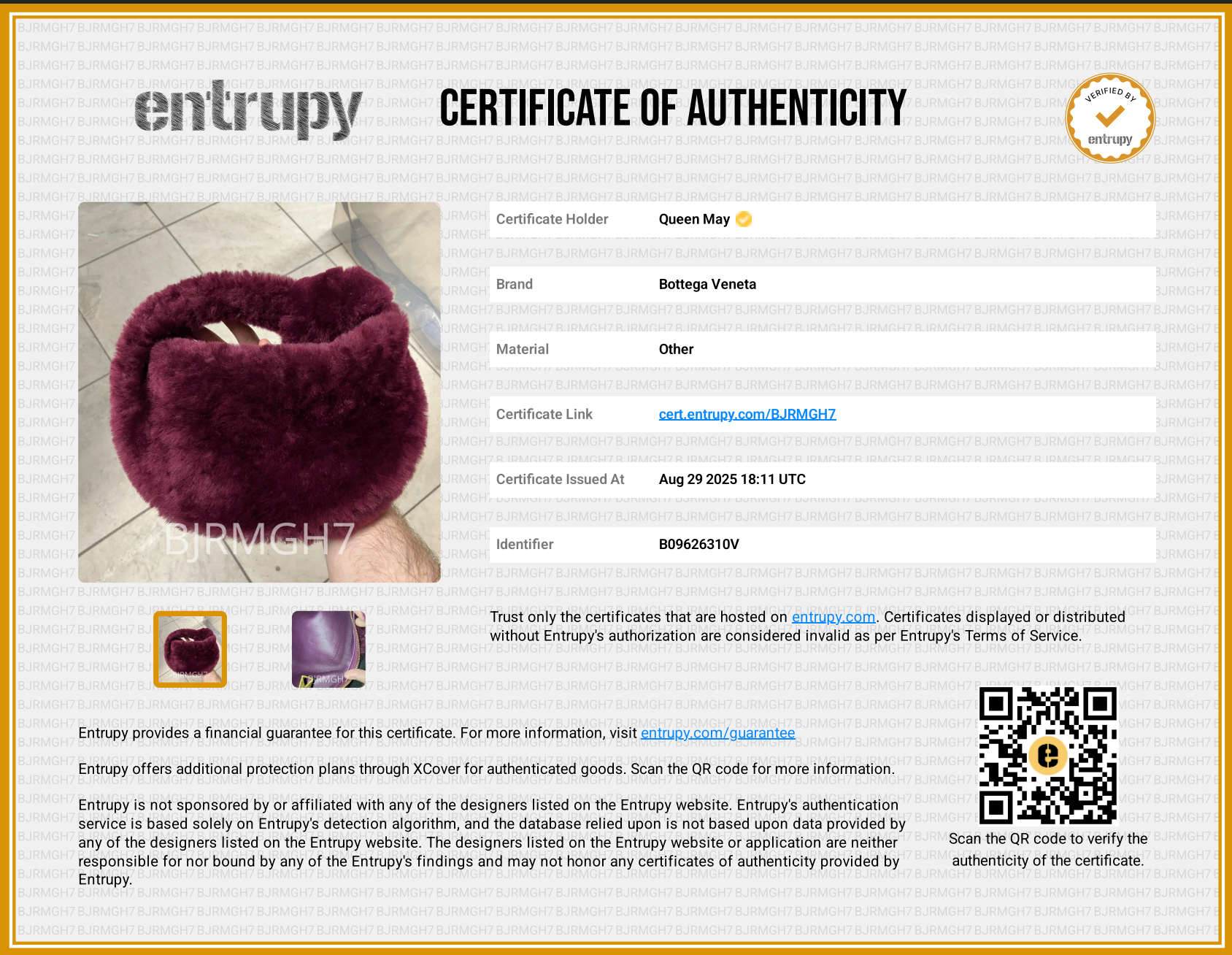 Bottega Veneta Mini Jodie Shearling - Queen May