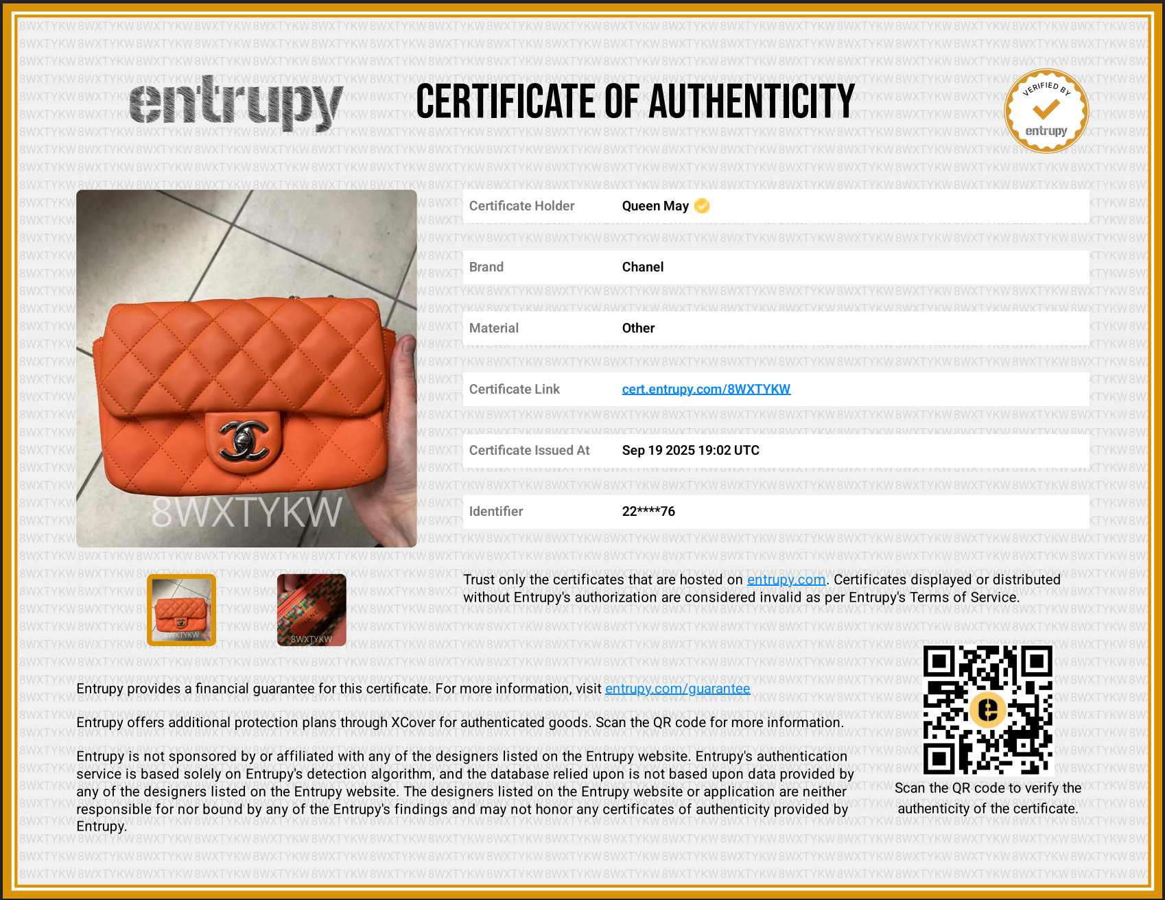 Chanel Coco Rain Rectangle Bag - Queen May