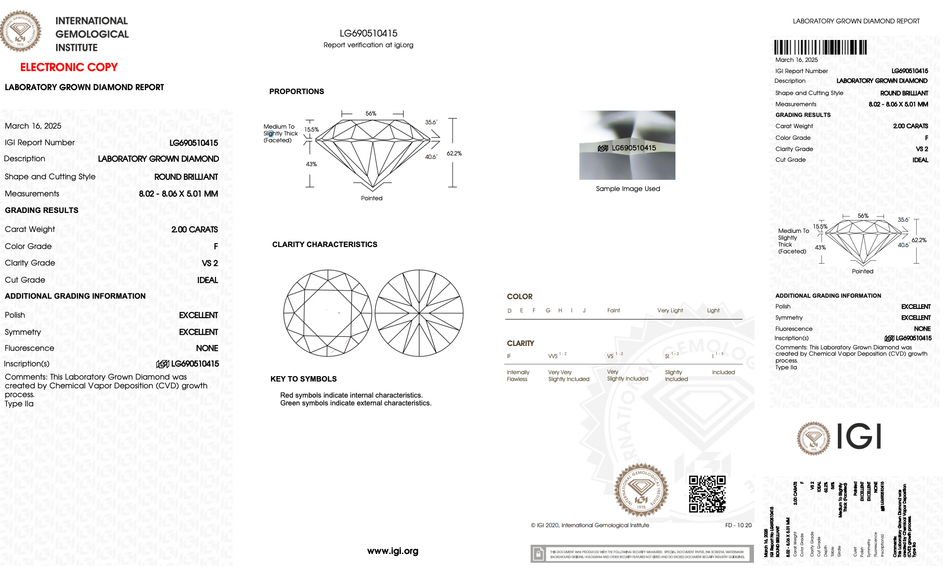 Lab Grown 2 Carat Round Diamond Halo Pendant Necklace - Queen May