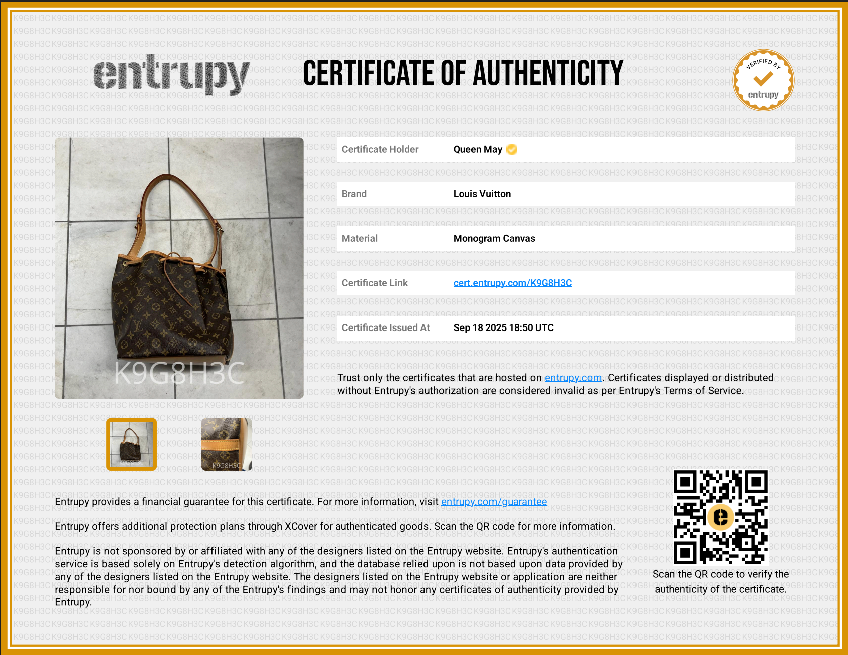 Louis Vuitton Monogram Noe Petit - Queen May