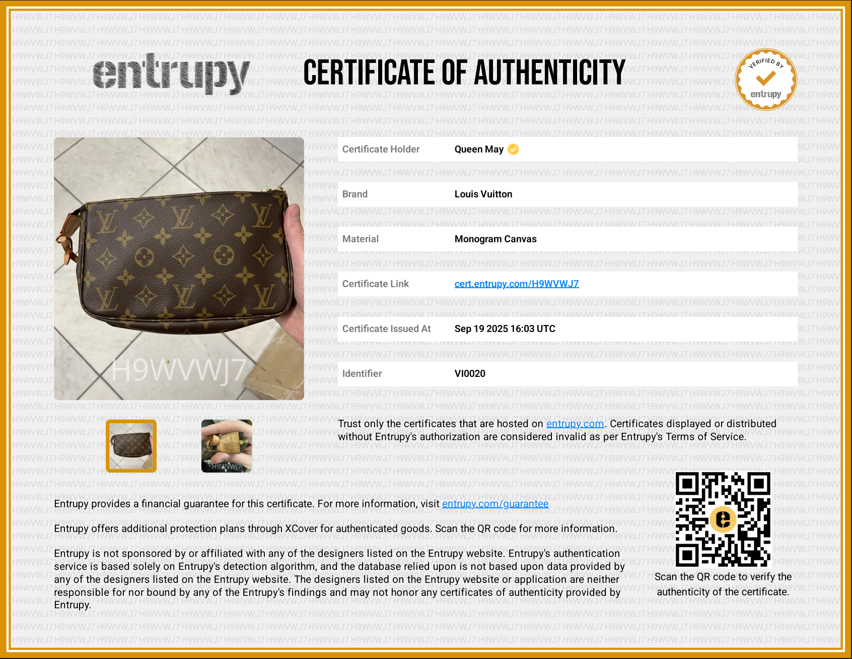 Louis Vuitton Monogram Pochette - Queen May