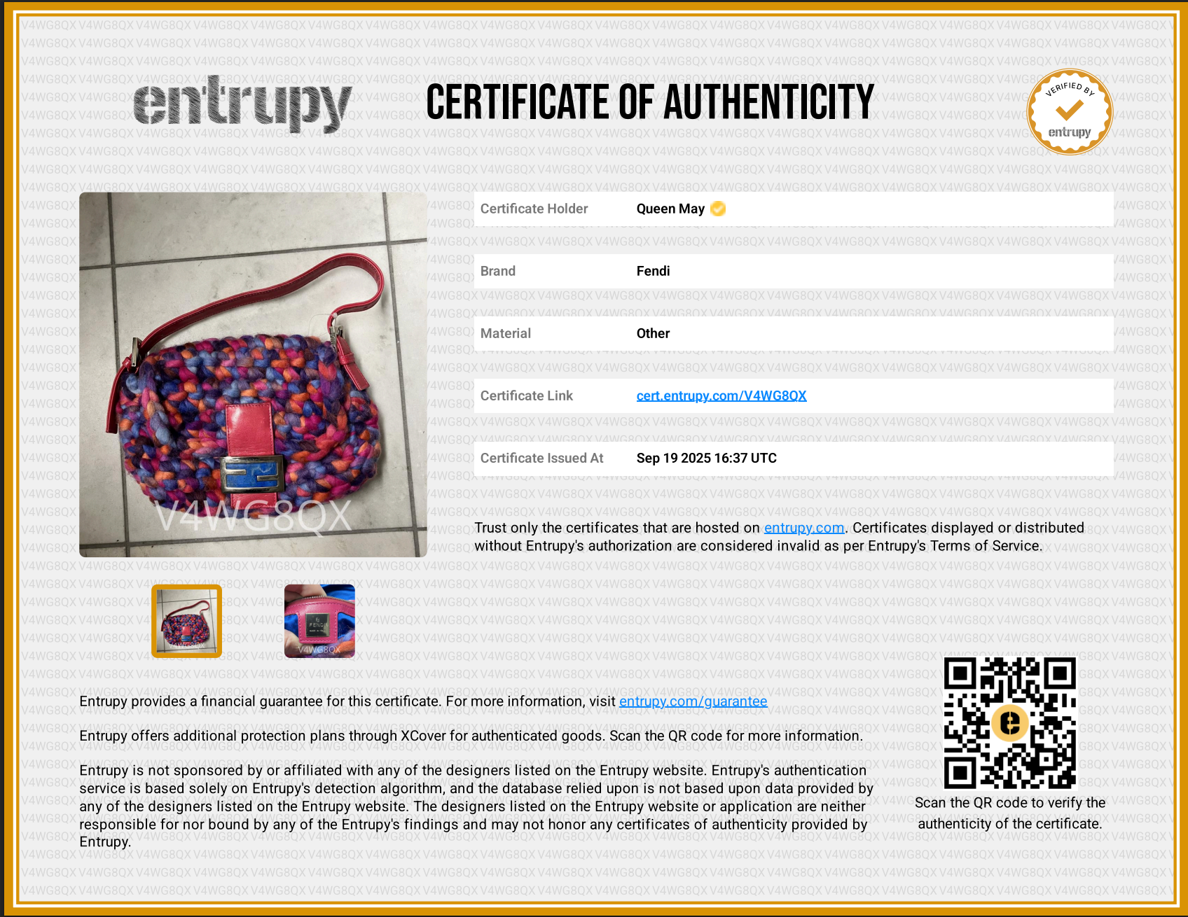 Rare Y2K Era Fendi Crochet Baguette Shoulder Bag - Queen May