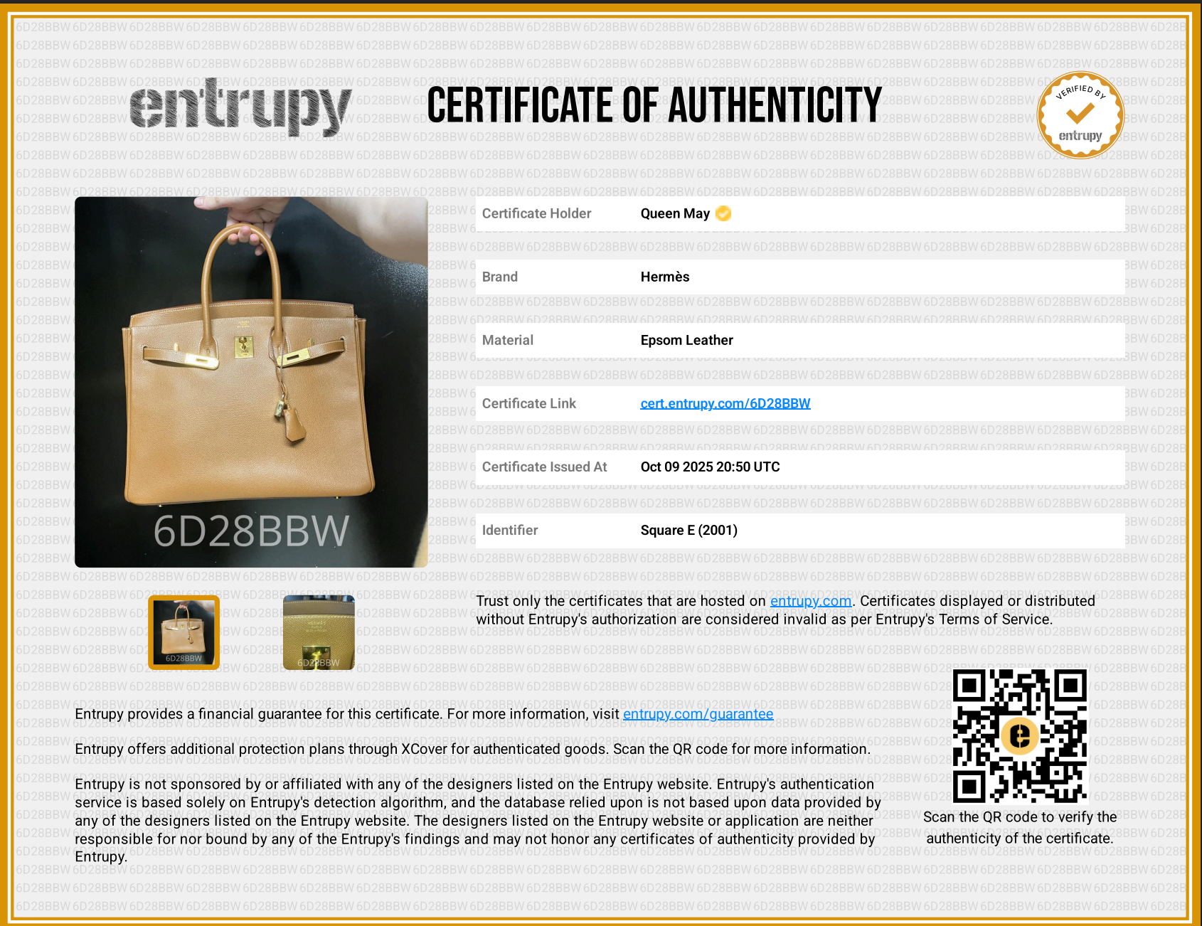 Hermes Birkin 35 Gold Leather With Gold Hardware 2001 - Queen May