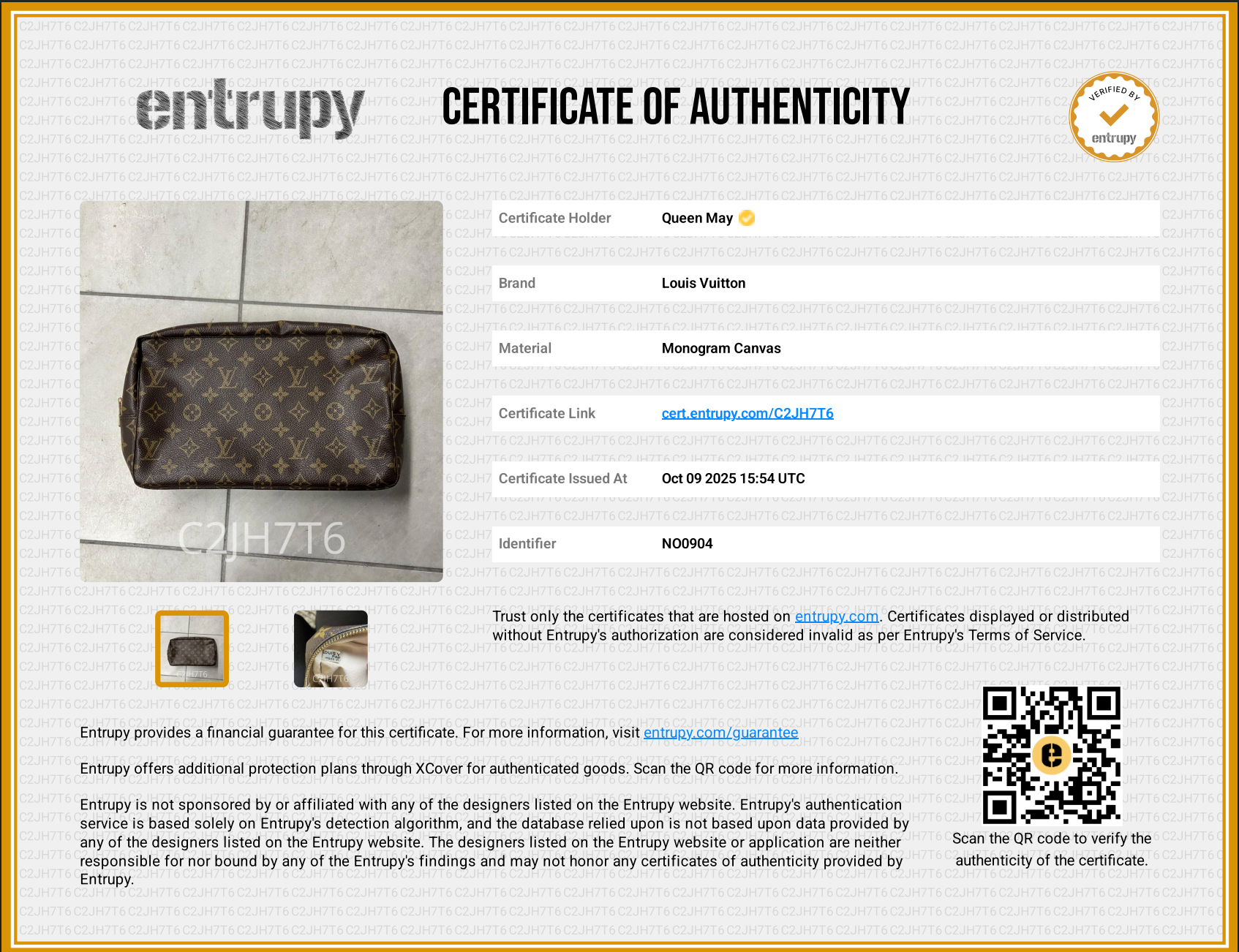 Louis Vuitton Monogram Trousse Toilette 28 - Queen May