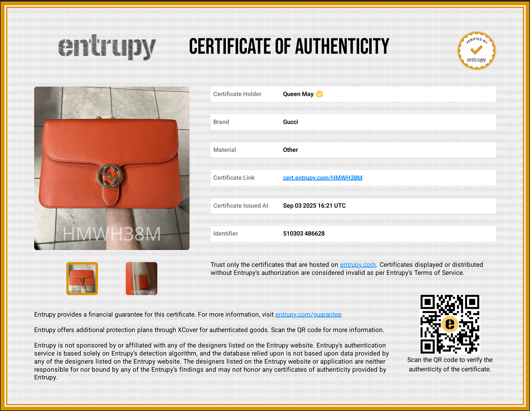 Gucci Interlocking G Dollar Bag - Queen May