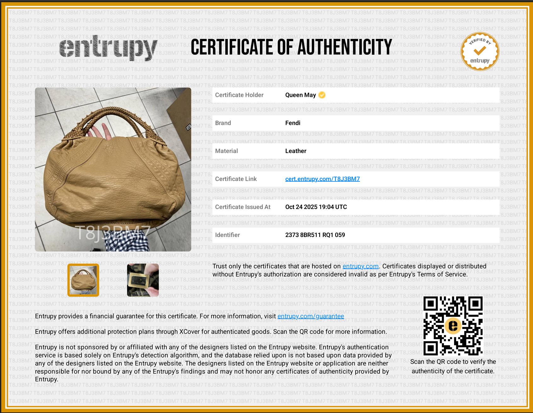 Vintage Fendi Spy Bag - Queen May