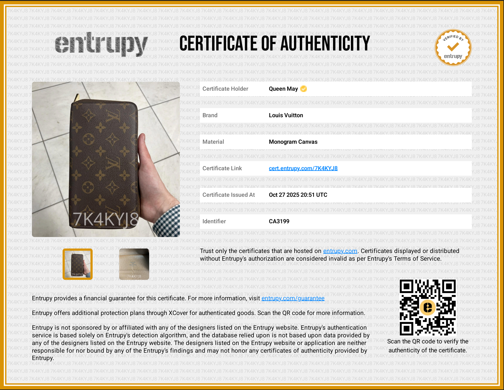 Louis Vuitton Zippy Monogram Organizer