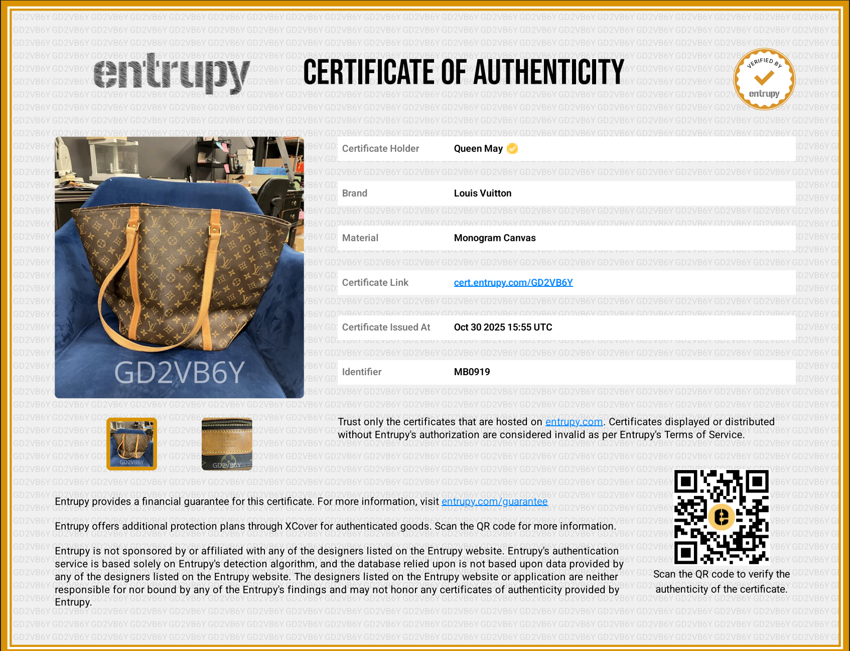 Louis Vuitton Monogram Sac Shopping GM - Queen May
