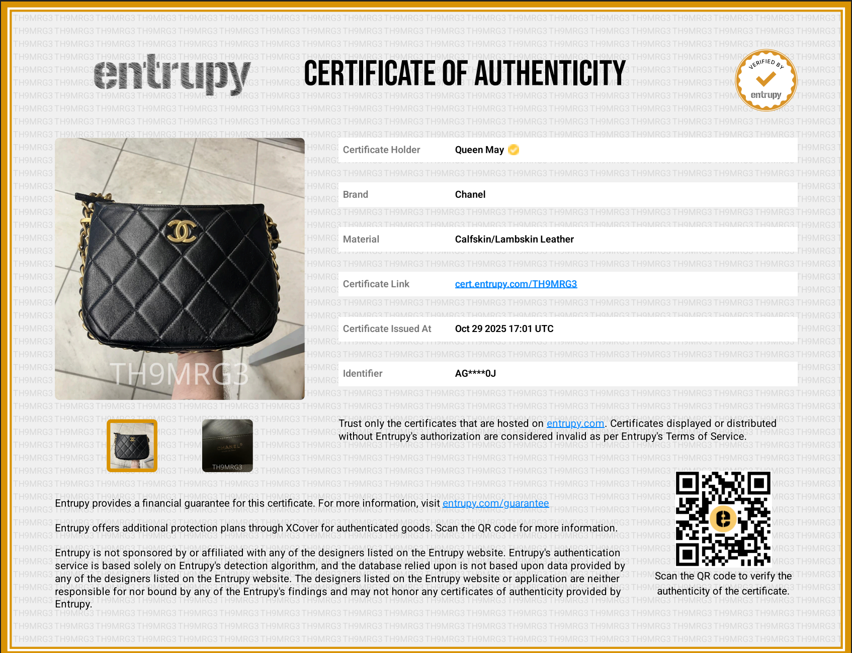 Chanel Quilted Lambskin Hobo With Adjustable Chain - Queen May