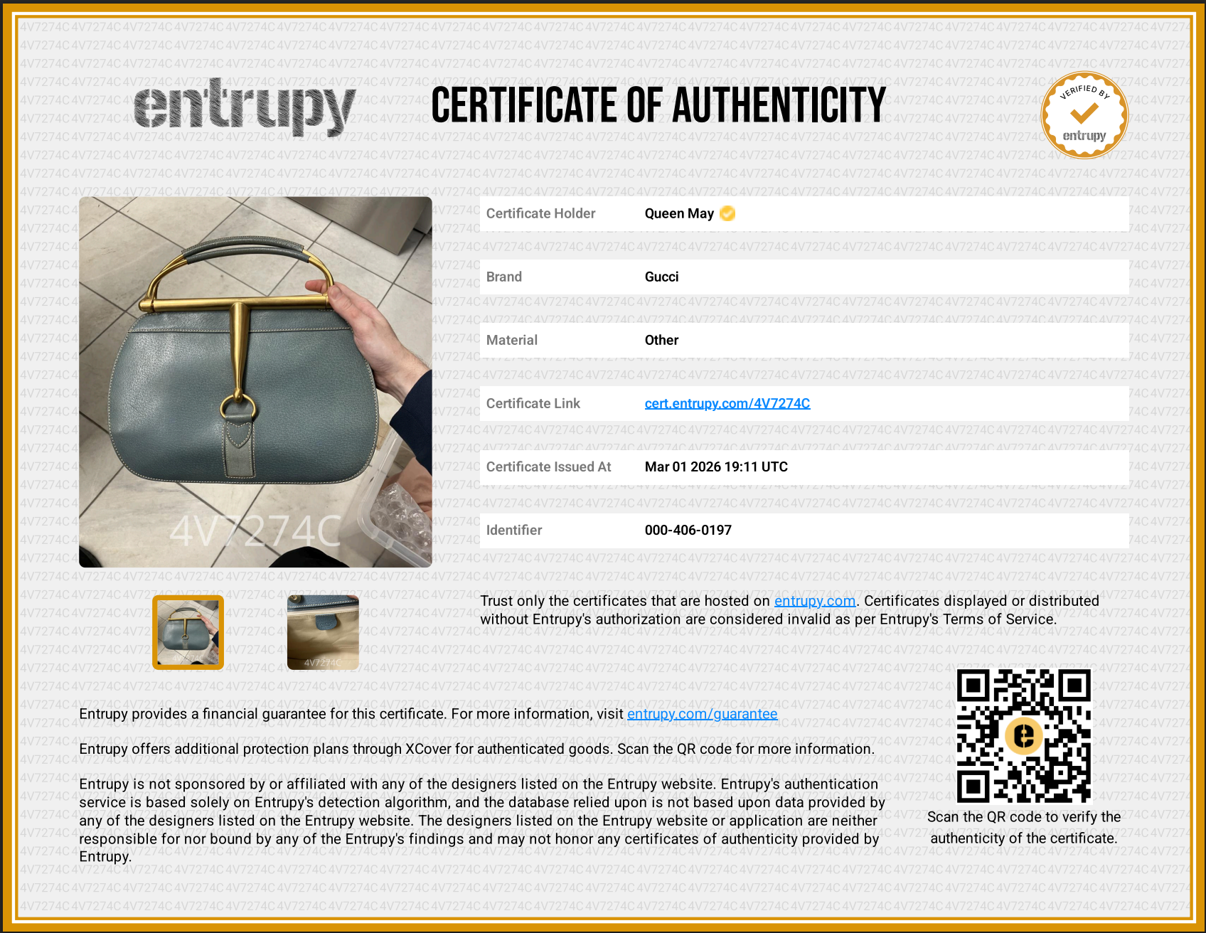 Rare Vintage Gucci Blue Jean Leather Snafflebit Top Handle Bag - Queen May