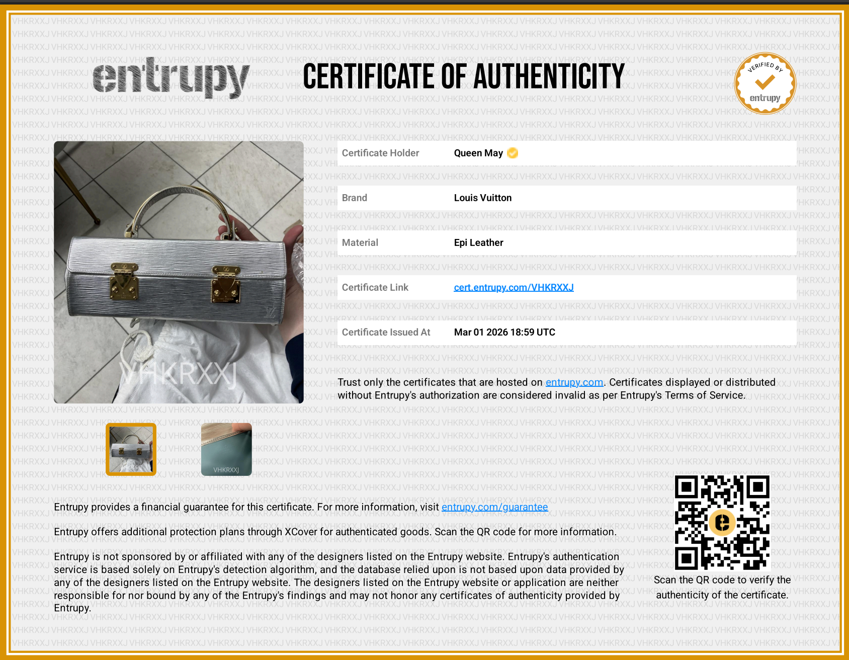 Rare Louis Vuitton Galaxia Handbag 2001 - Queen May