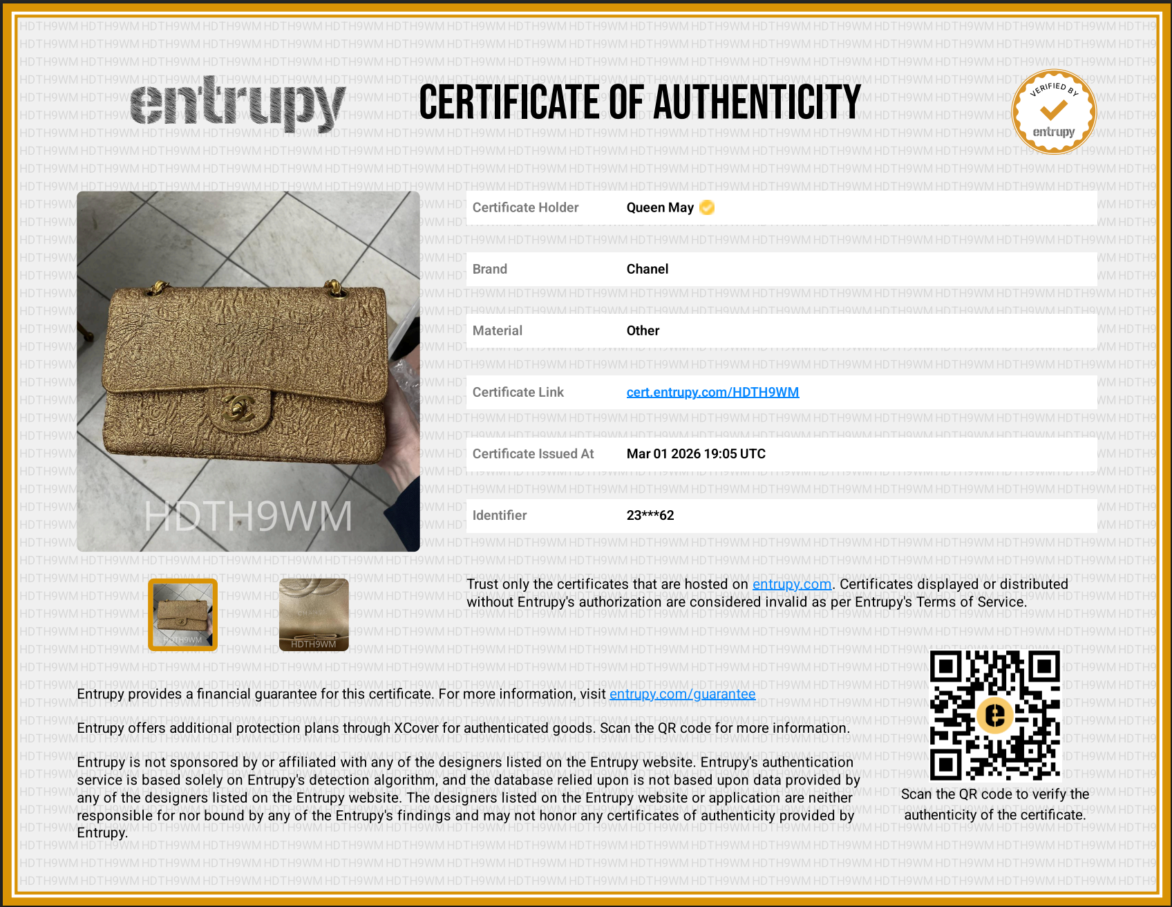 Rare Vintage Chanel Gold Brocade Medium Double Flap - Queen May