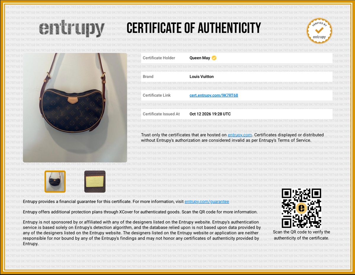 Louis Vuitton Monogram Croissant MM With Accessories Pouch - Queen May
