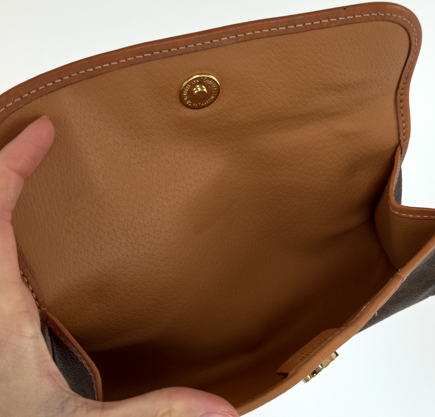 Vintage Celine Triomphe Clutch Pouch - Queen May