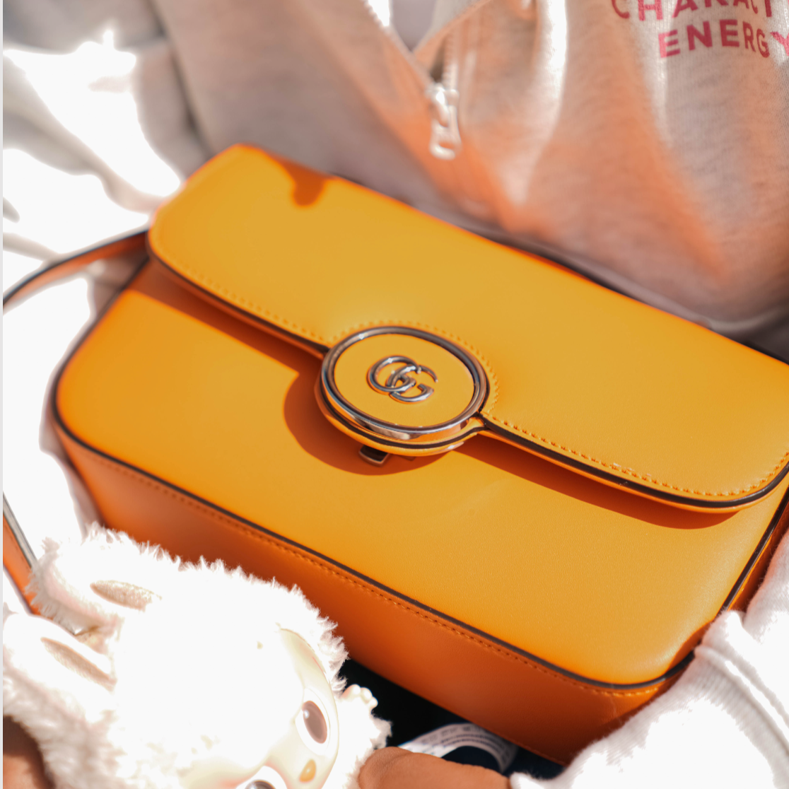 Gucci Petite GG Mini Shoulder Bag Orange - Queen May