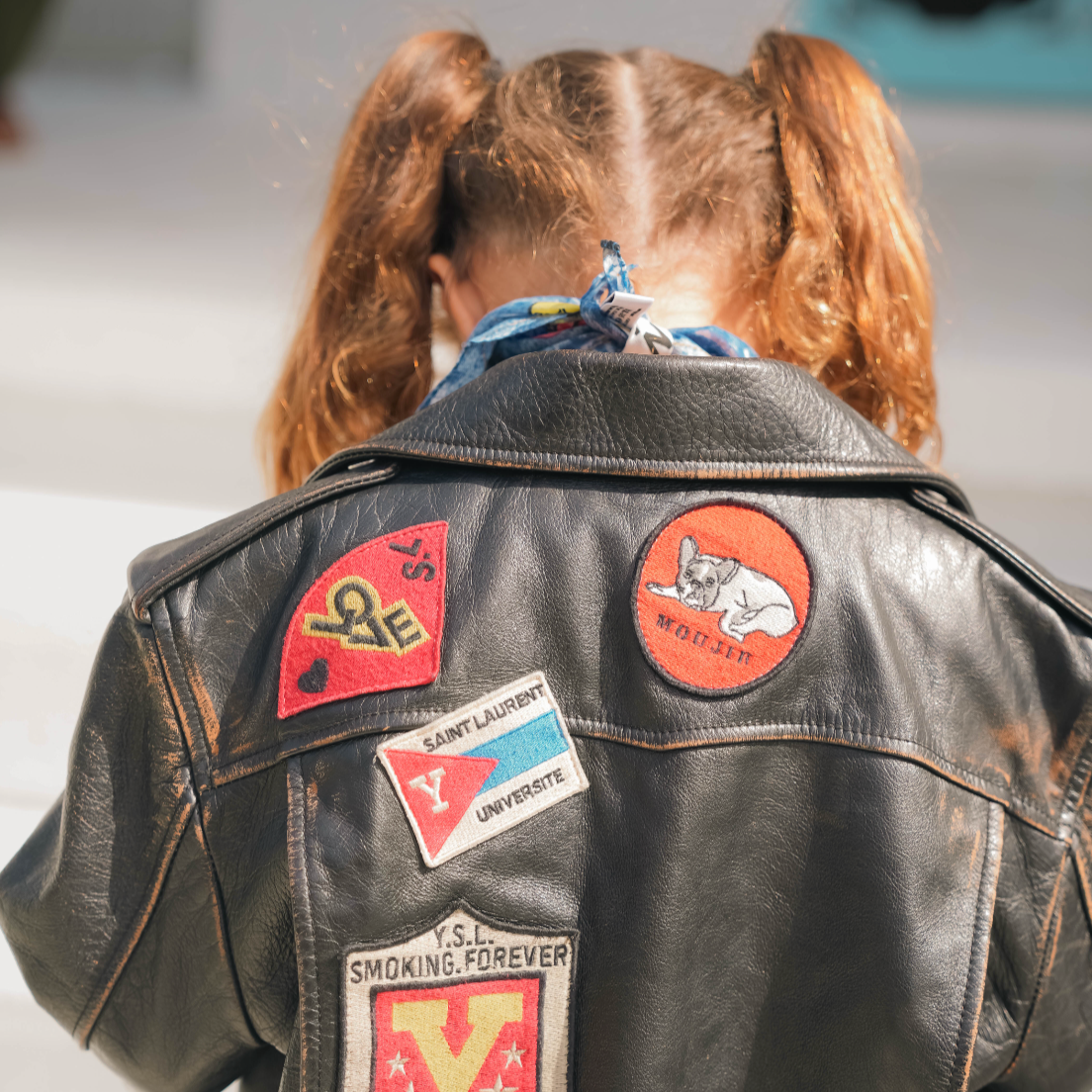 Saint Laurent 2017 Calf Leather Biker Jacket - Queen May