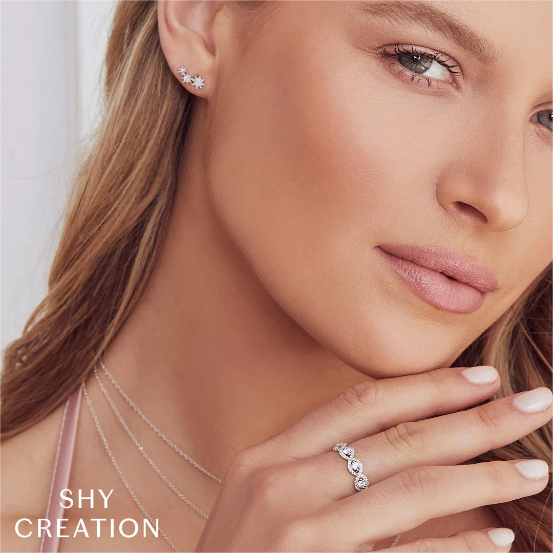 14K Gold 0.57 Carat Total Weight Diamond Twist Band - Queen May