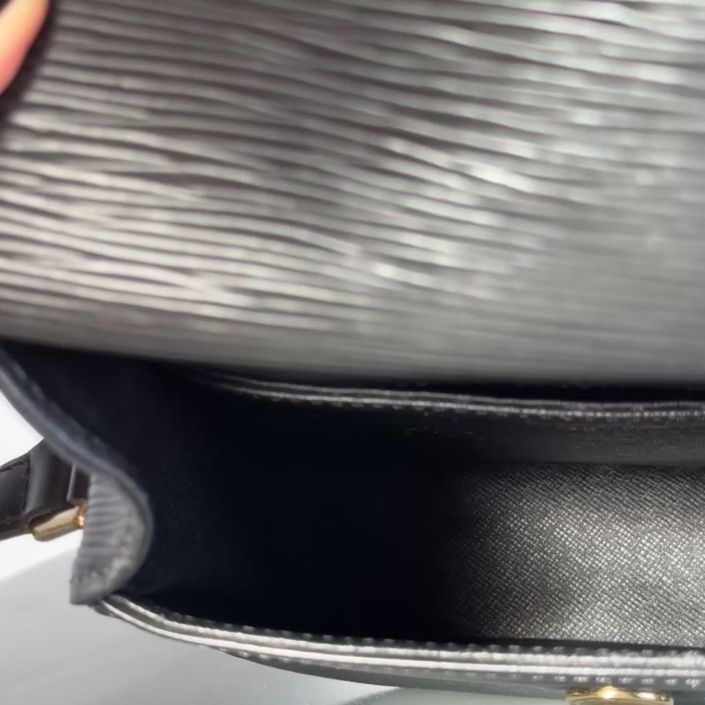 Louis Vuitton Black Epi St Cloud Mini Bag - Queen May